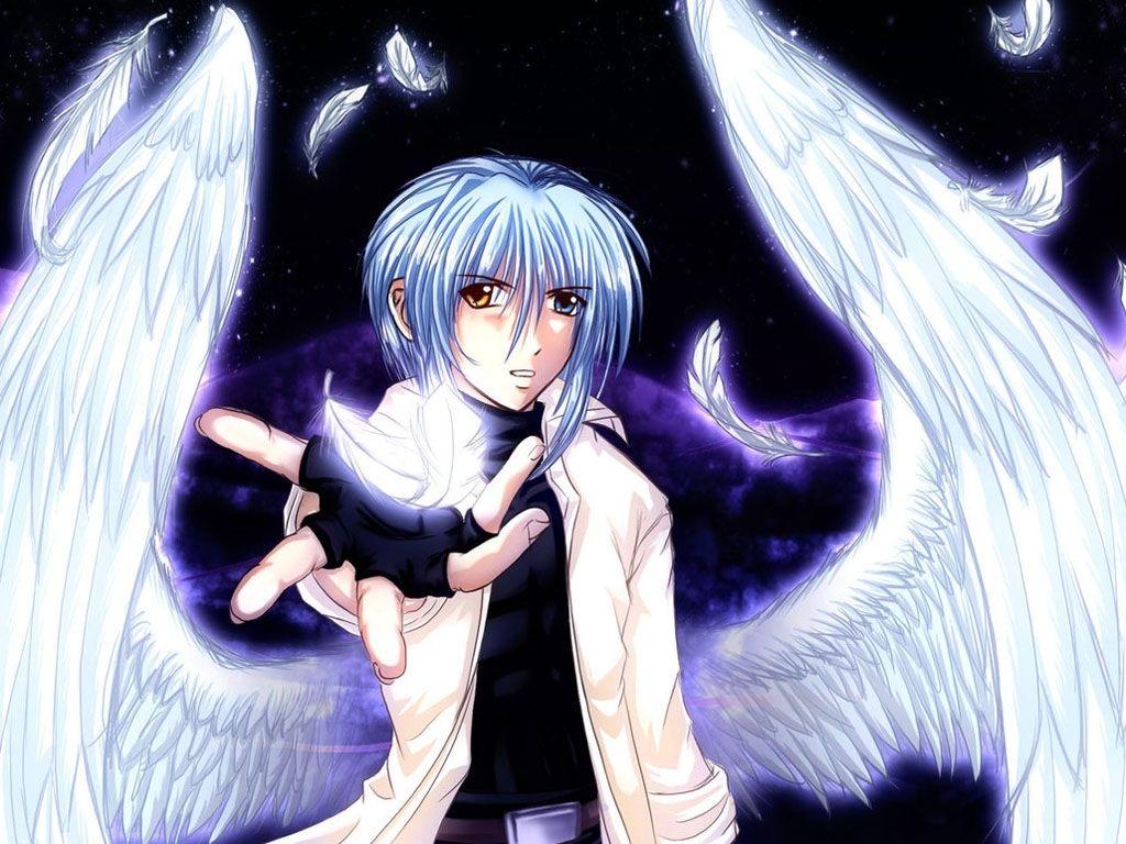 Male Angels in Anime - wide 1