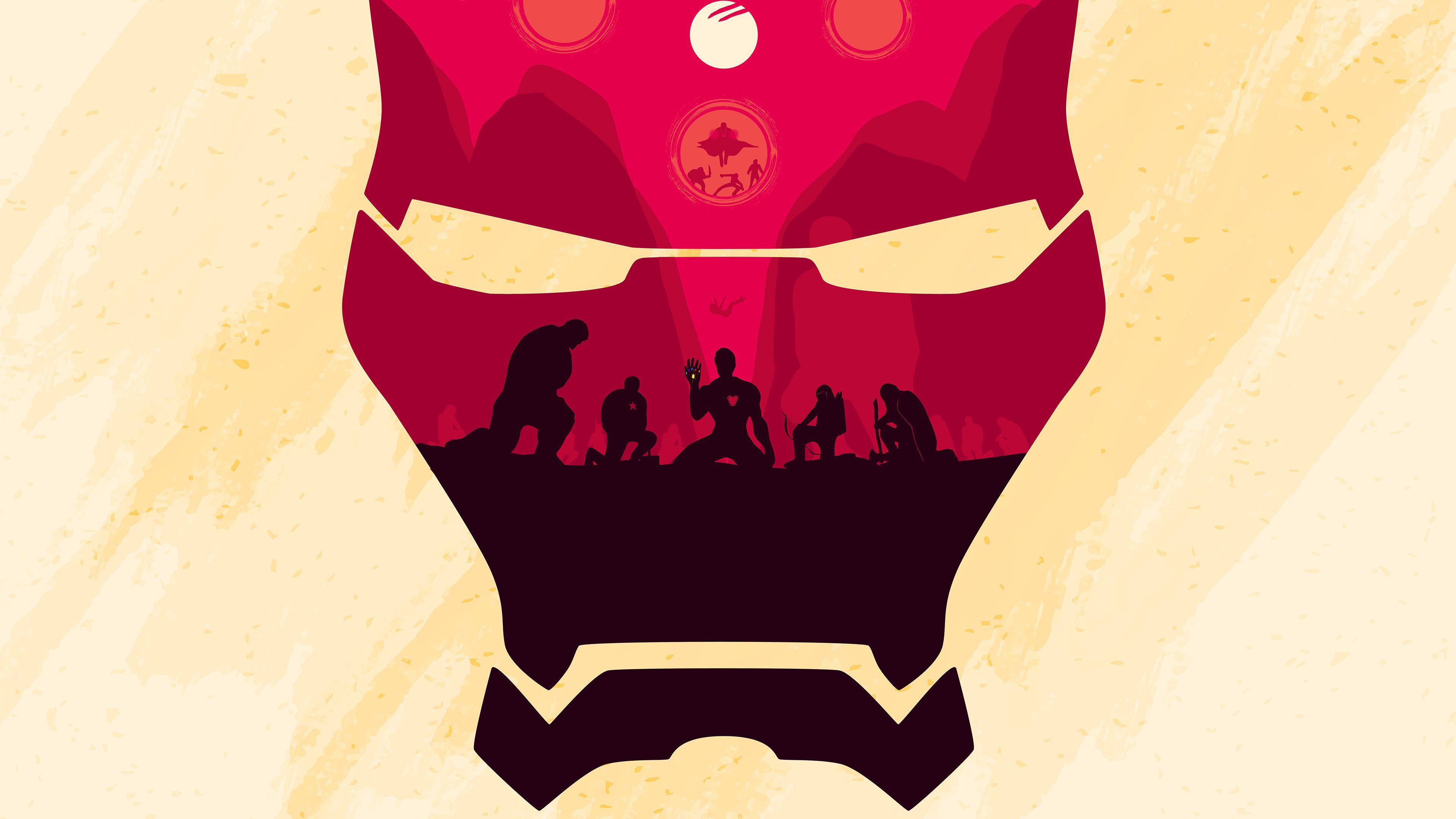 3840x2160 Wallpaper 4k Iron Man Mask Wallpaper