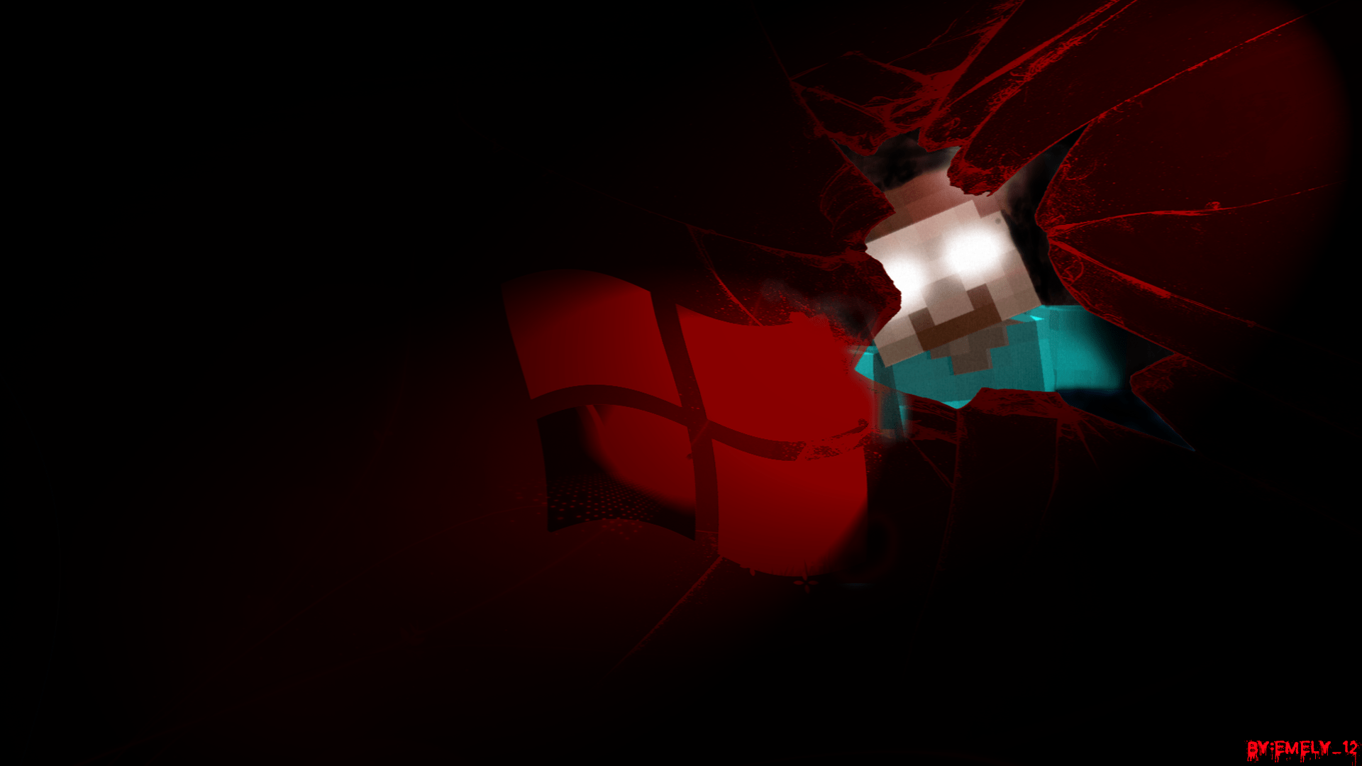 1920x1080 HD Herobrine