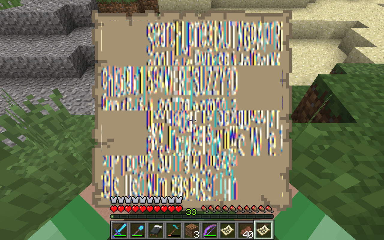 1280x800 Odd/ creepy map glitch after .