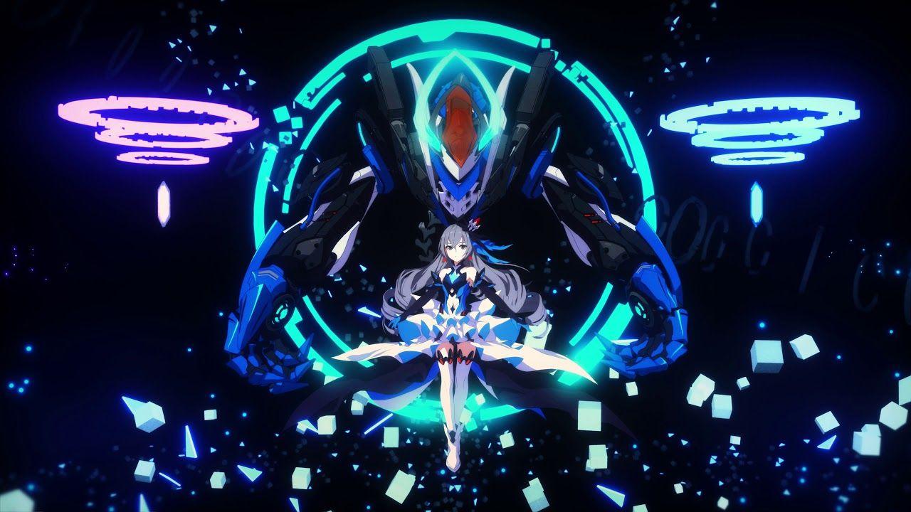1280x720 Honkai Impact 3 : CyberAngel 4K Video .