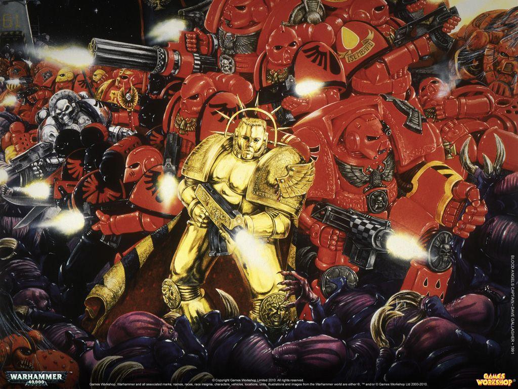 1024x768 HD Blood Angel 4k