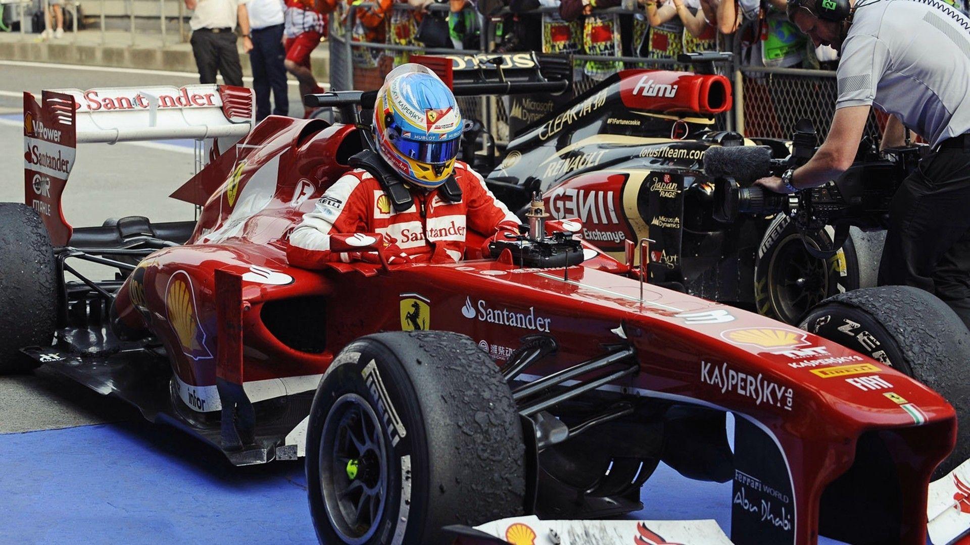 1920x1080 Fernando Alonso, Ferrari, Formula 1 Wallpaper HD / Desktop and Mobile Background