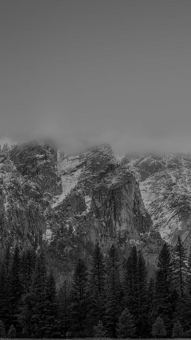 750x1334 Yosemite Coming Black Snow Round .