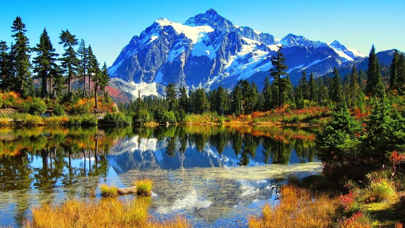 1366x768 Computer Background Nature Mountains .line.