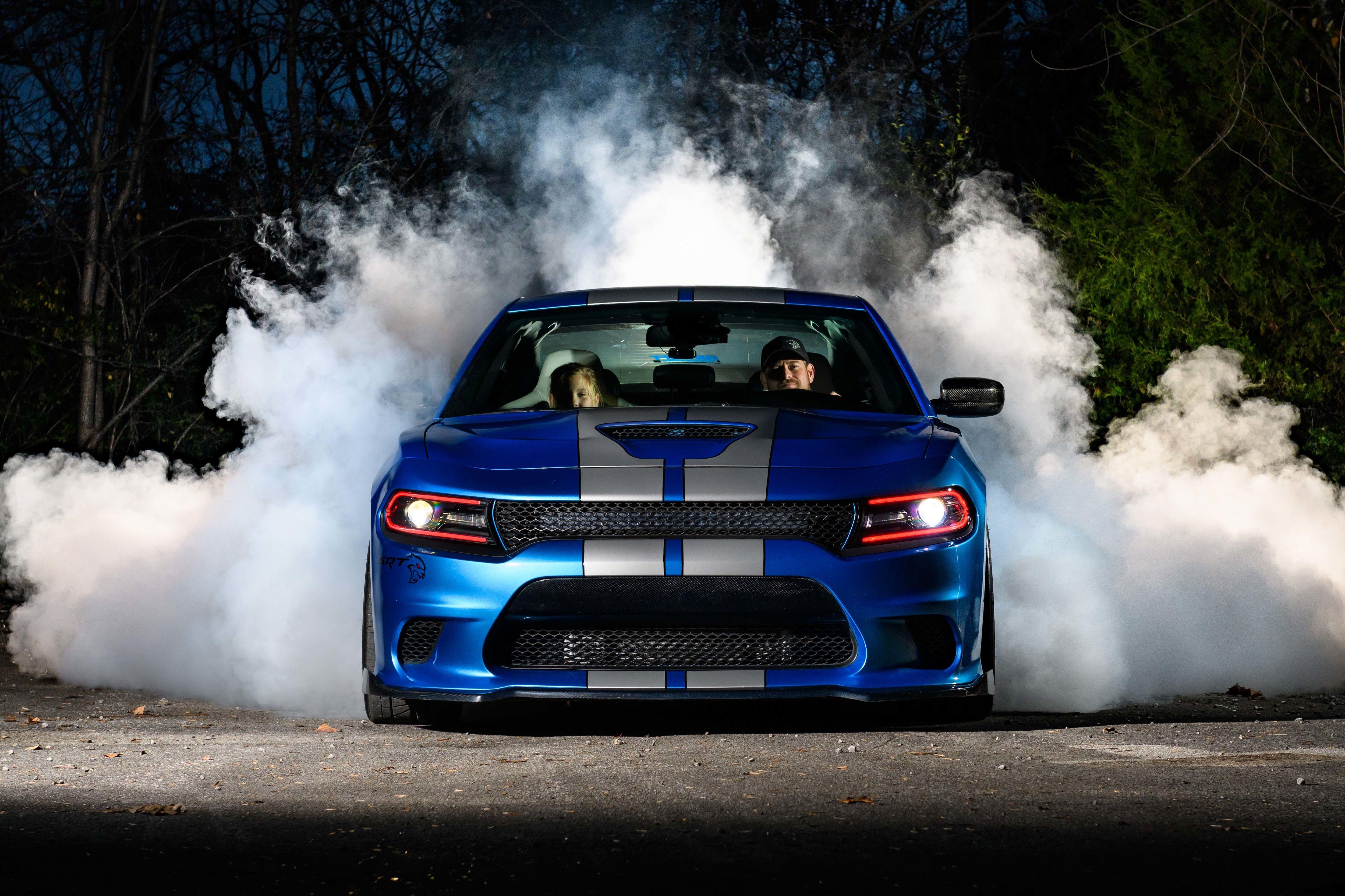 5000x3333 Charger Burnout, HD Cars, 4k Wallpaper .