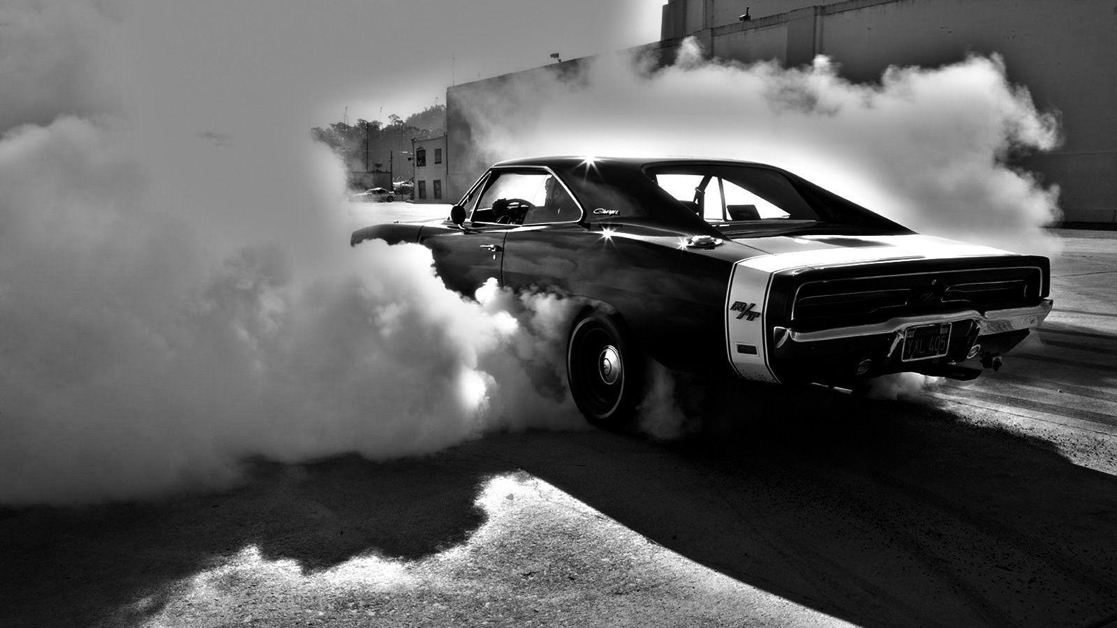 1600x900 Muscle Cars Burnout Dodge Char .