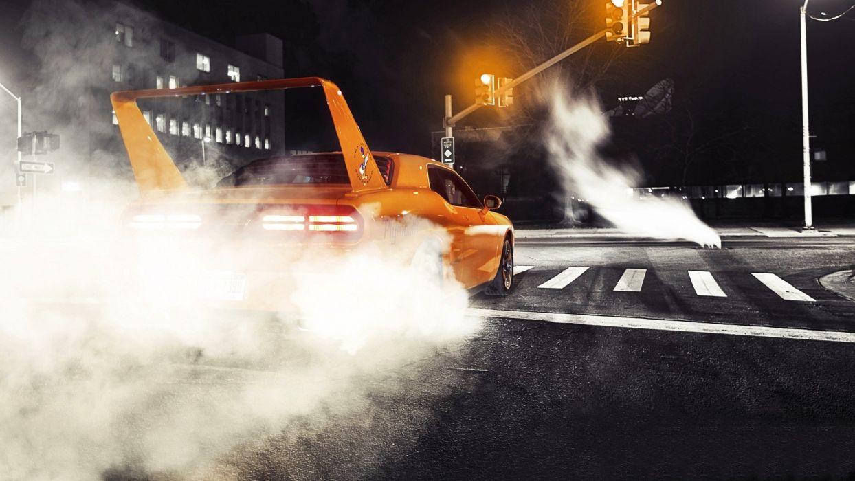1244x700 Streets night cars Dodge vehicles Dodge .
