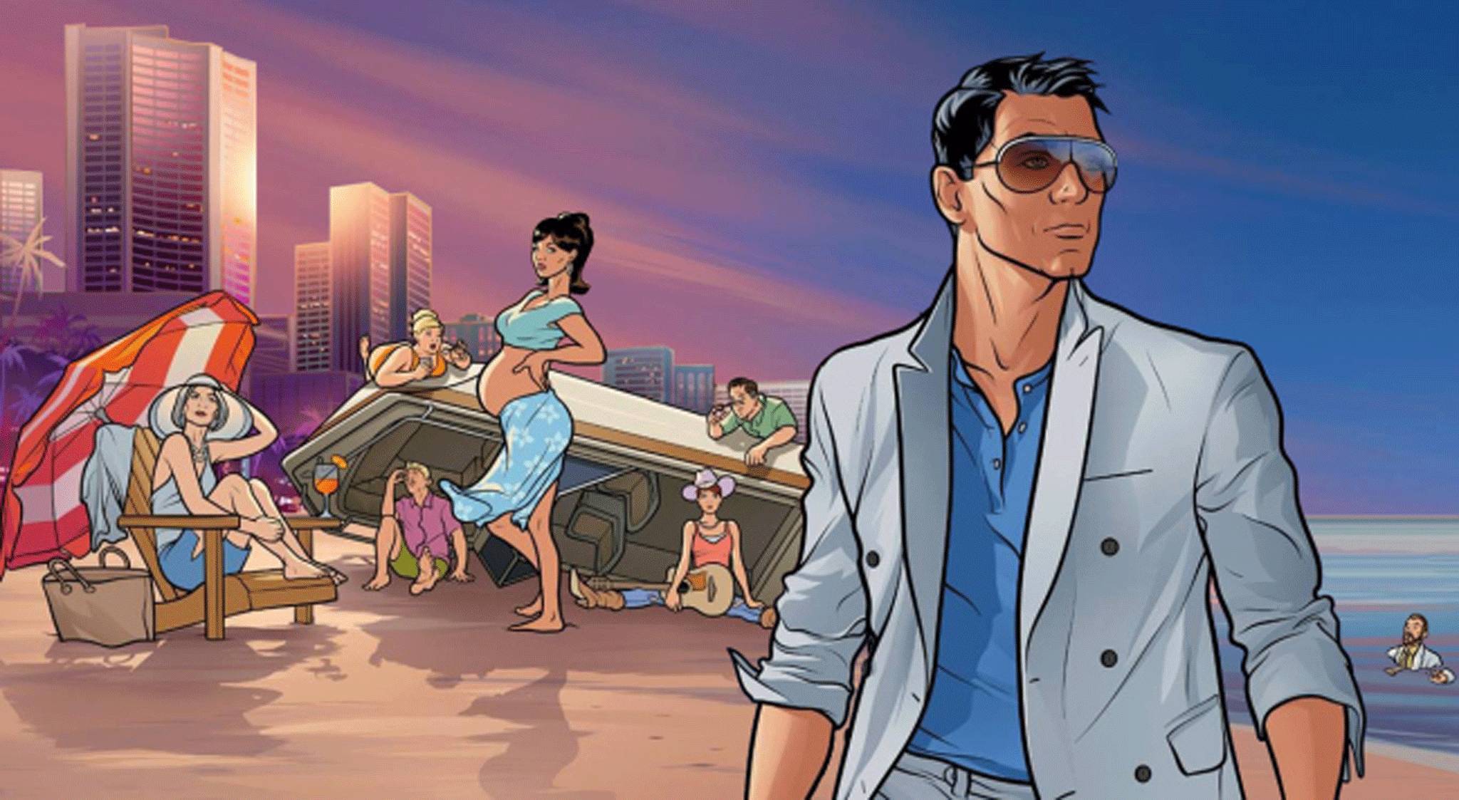 2048x1123 Archer Desktop Wallpaperwallpaper.dog