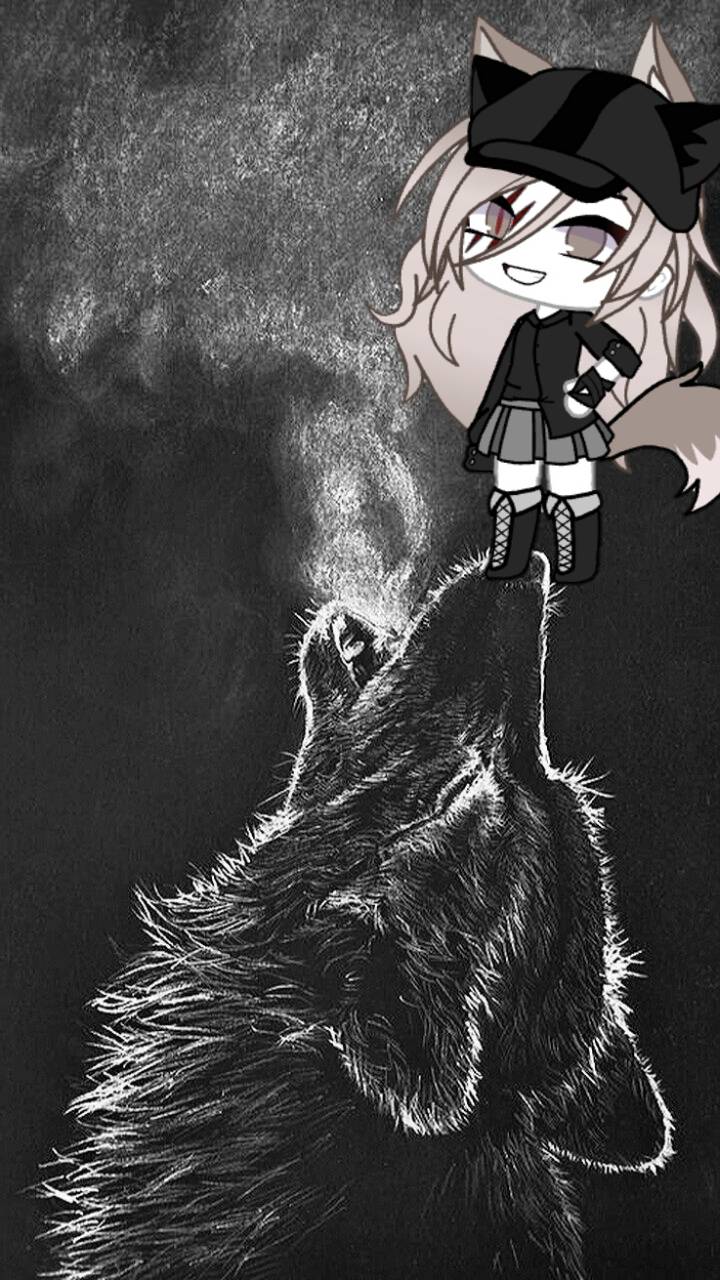 720x1280 Wolf girl wallpaper by wallpapercraze .