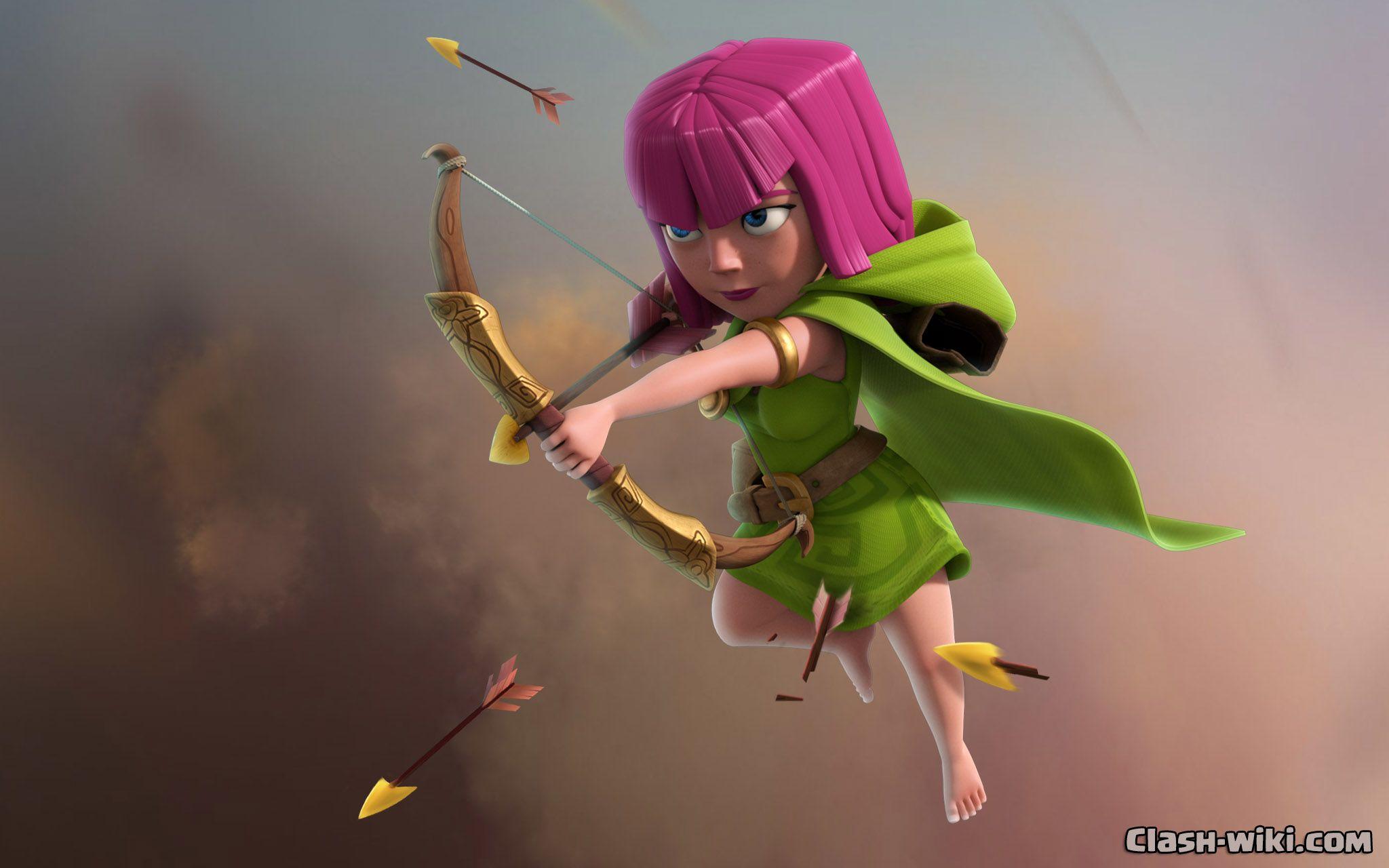 2048x1280 Clash Of Clans Archer Wallpaper .