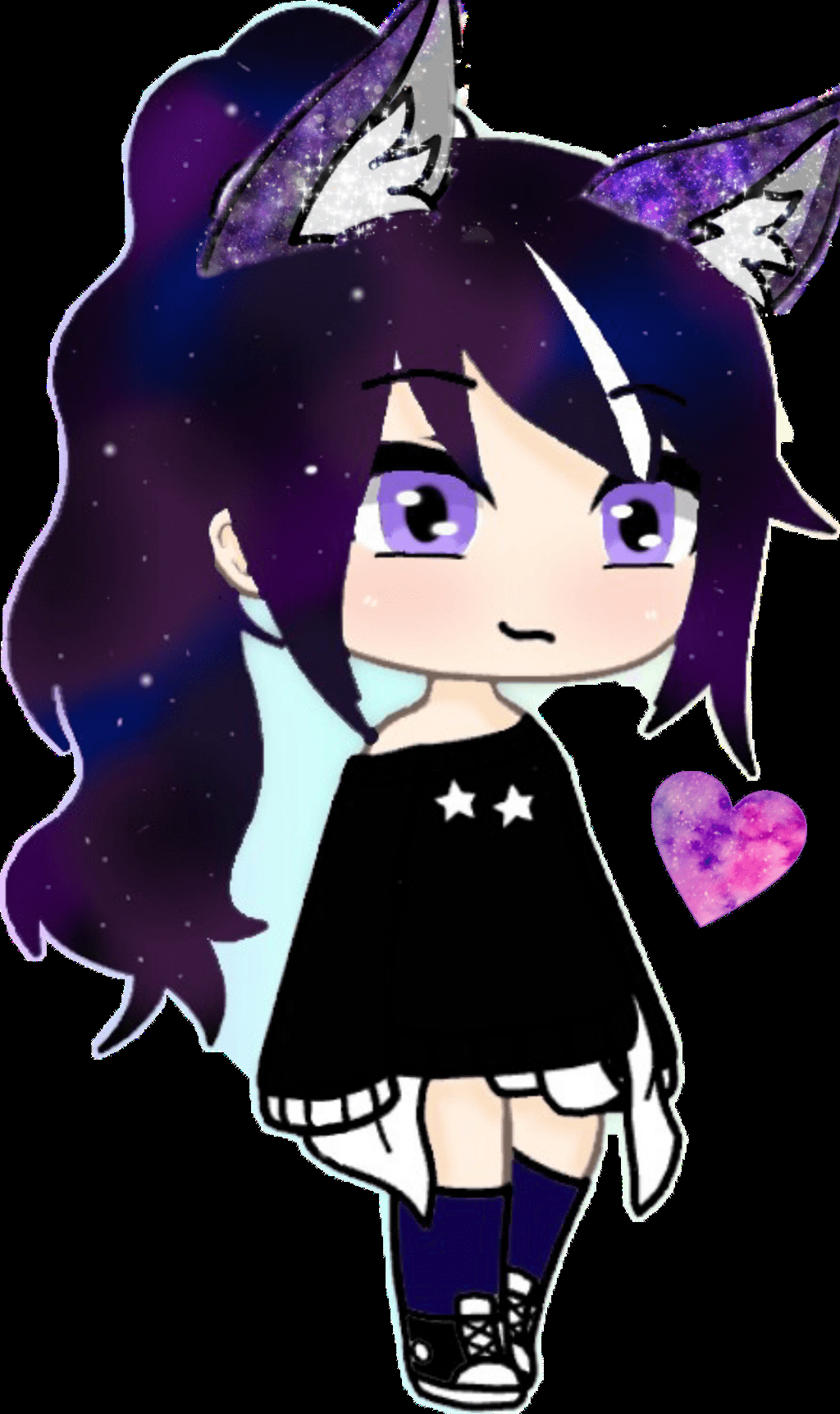 1024x1724 Anime Wolf Girl Gacha Life .line.