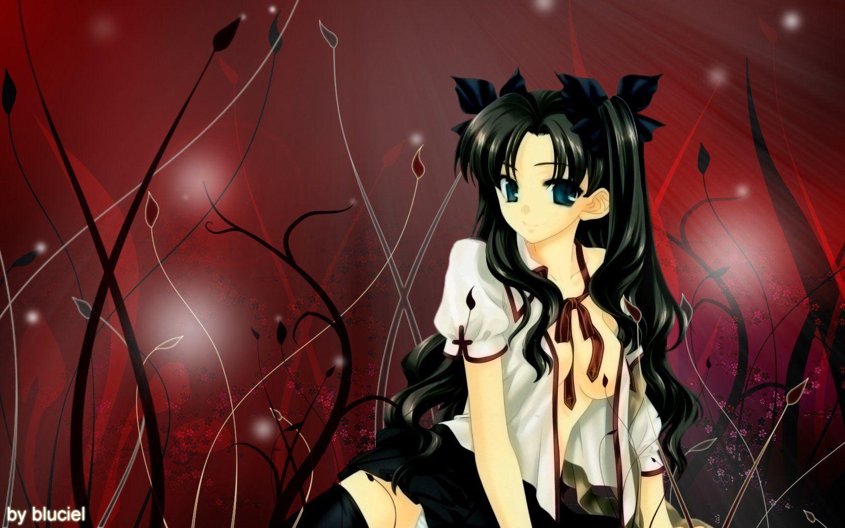 1680x1050 Fate stay night rin phone wallpaper .amp.