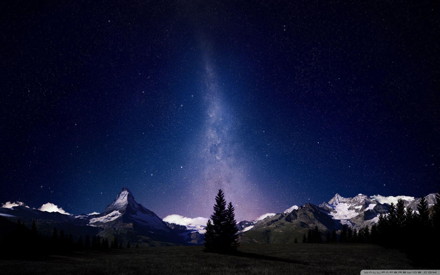 1680x1050 Beautiful Night Sky ❤ 4K HD Desktop Wallpaper for 4K Ultra HD TV