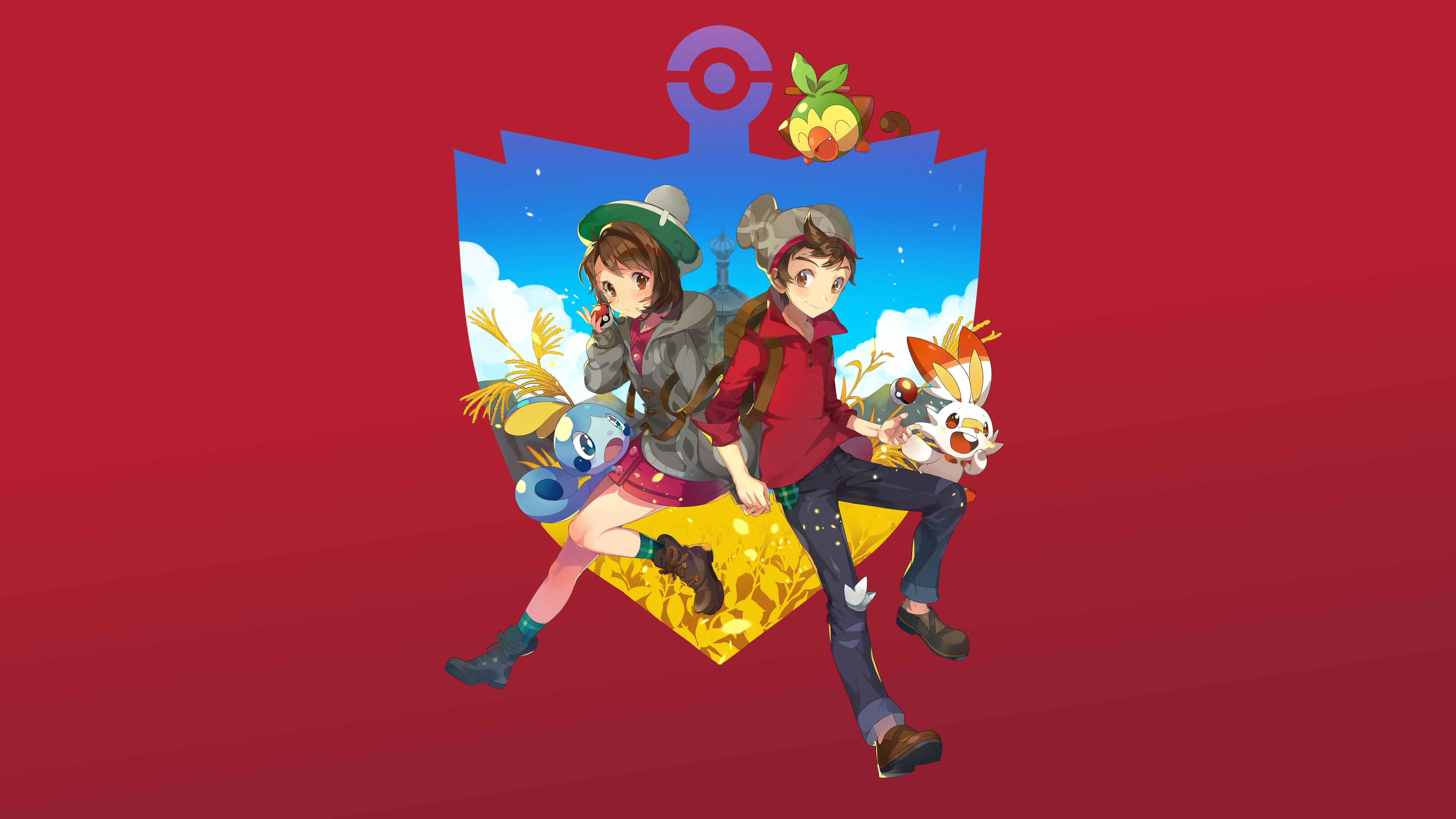 5120x2880 Pokemon Sword and Shield .