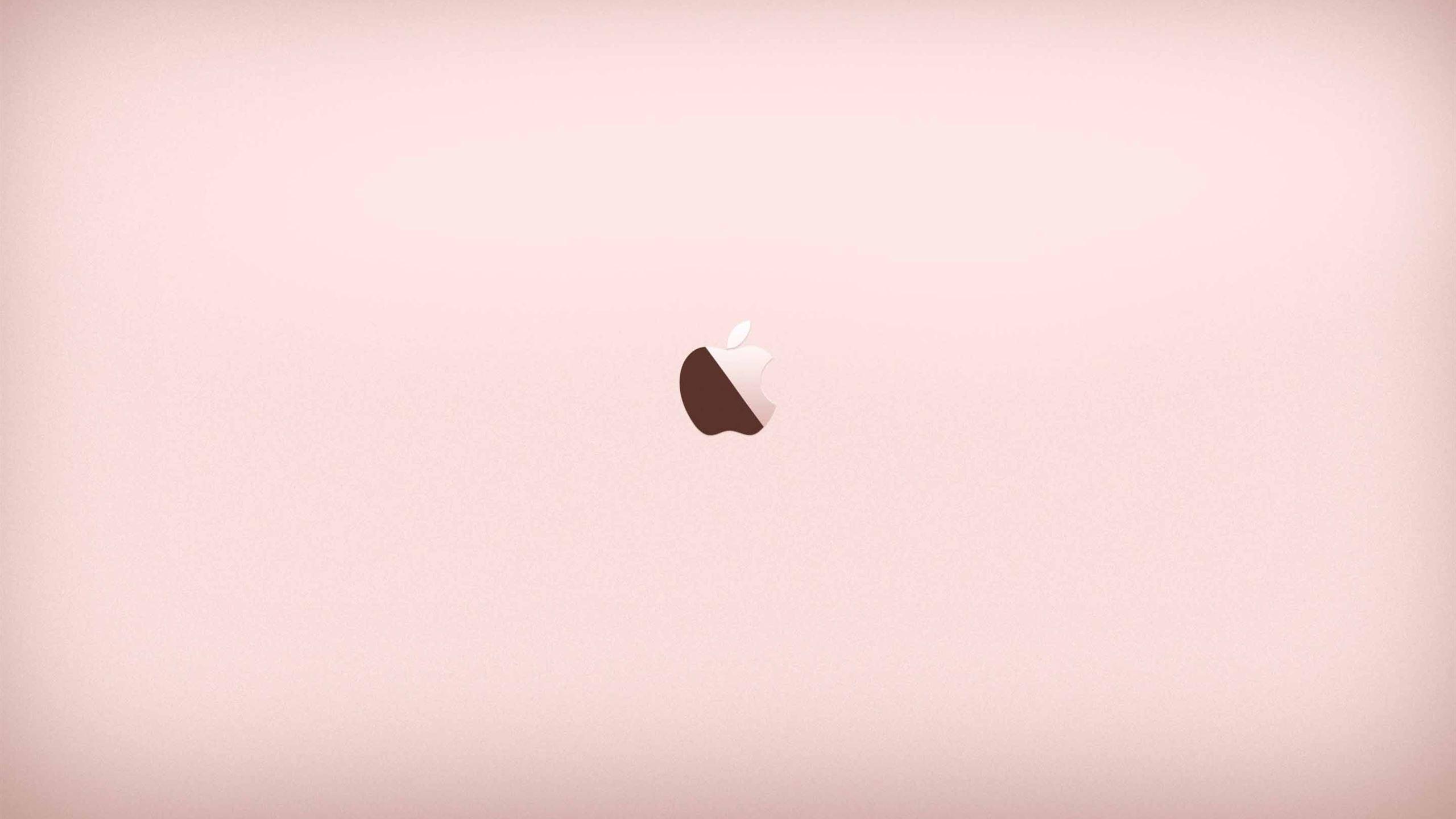2560x1440 Rose Gold Apple Logo Wallpaper .novocom.top