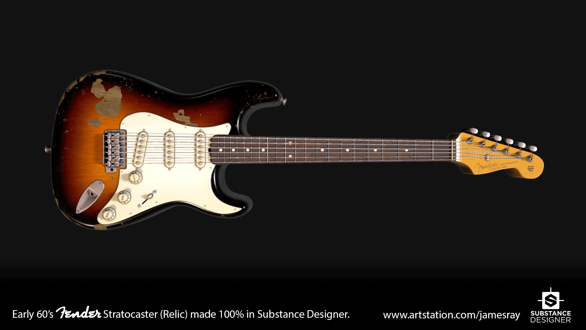 1920x1080 Fender Stratocaster HD .