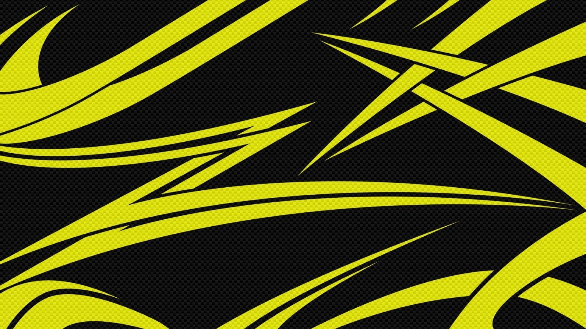 1920x1080 Black And Yellow Wallpaper HD
