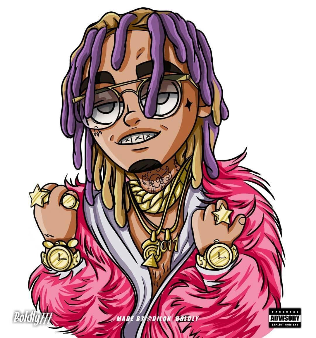 1080x1157 Lil pump, Rapper art, Hip hop art.com.mx