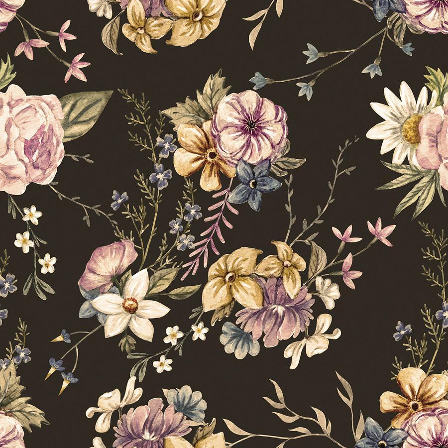 900x900 Victorian Flora. Vintage floral wallpaper, Floral wallpaper, Victorian wallpaper