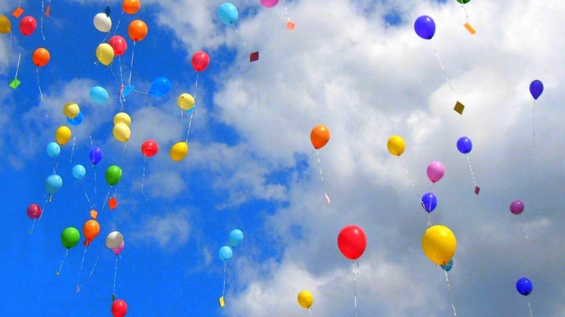 1920x1080 Balloons party in the sky wallpaperwallpapermania.eu