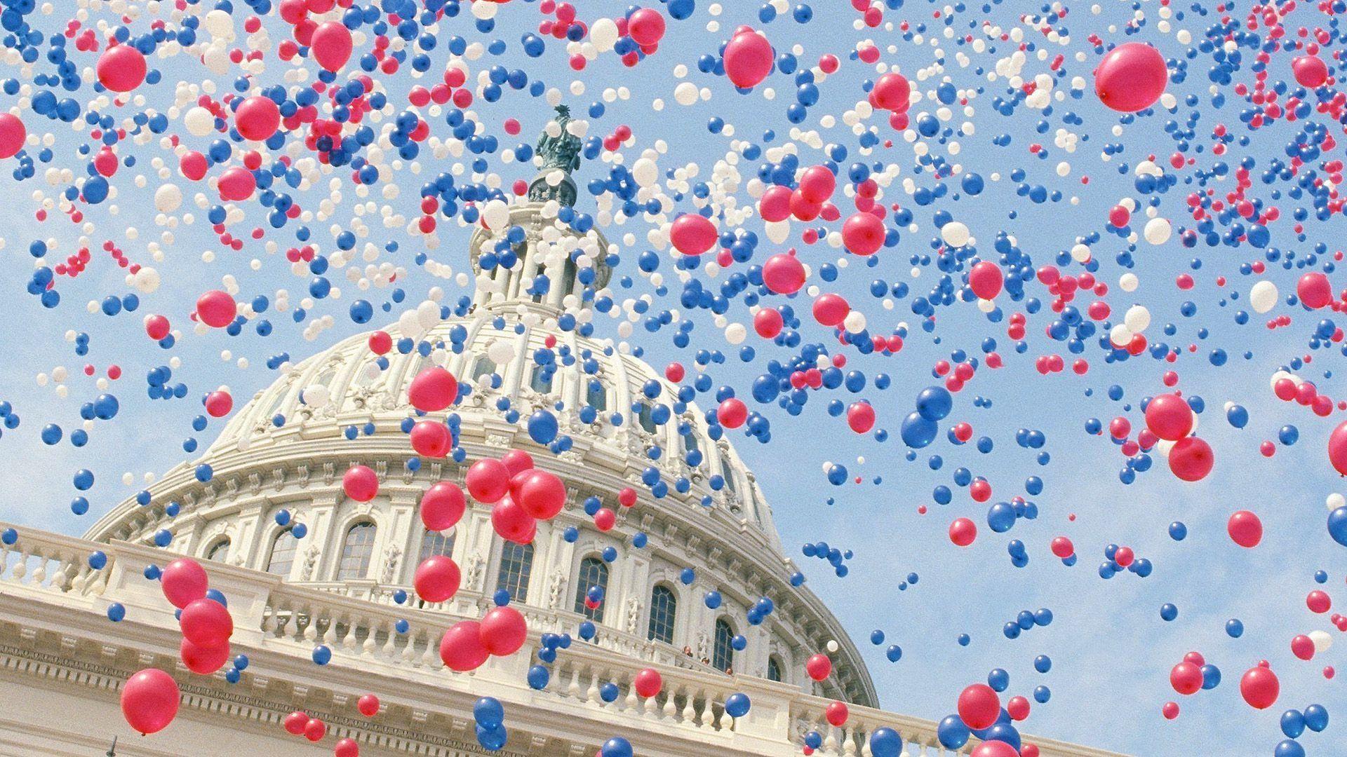 1920x1080 Sky Full Of Balloons, HD Others, 4k .