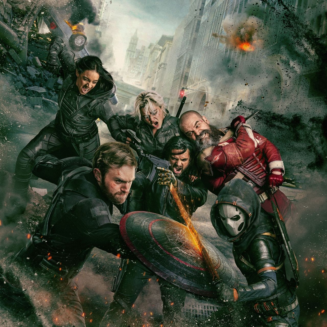 1280x1280 Thunderbolts Wallpaper 4K, Movie poster, 5K