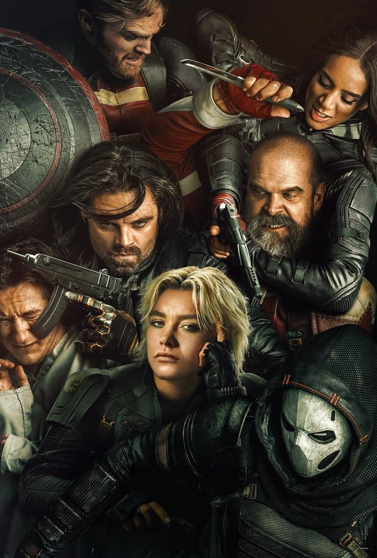 736x1090 Thunderbolts* (2025) Poster Oficial (Custom Textless)