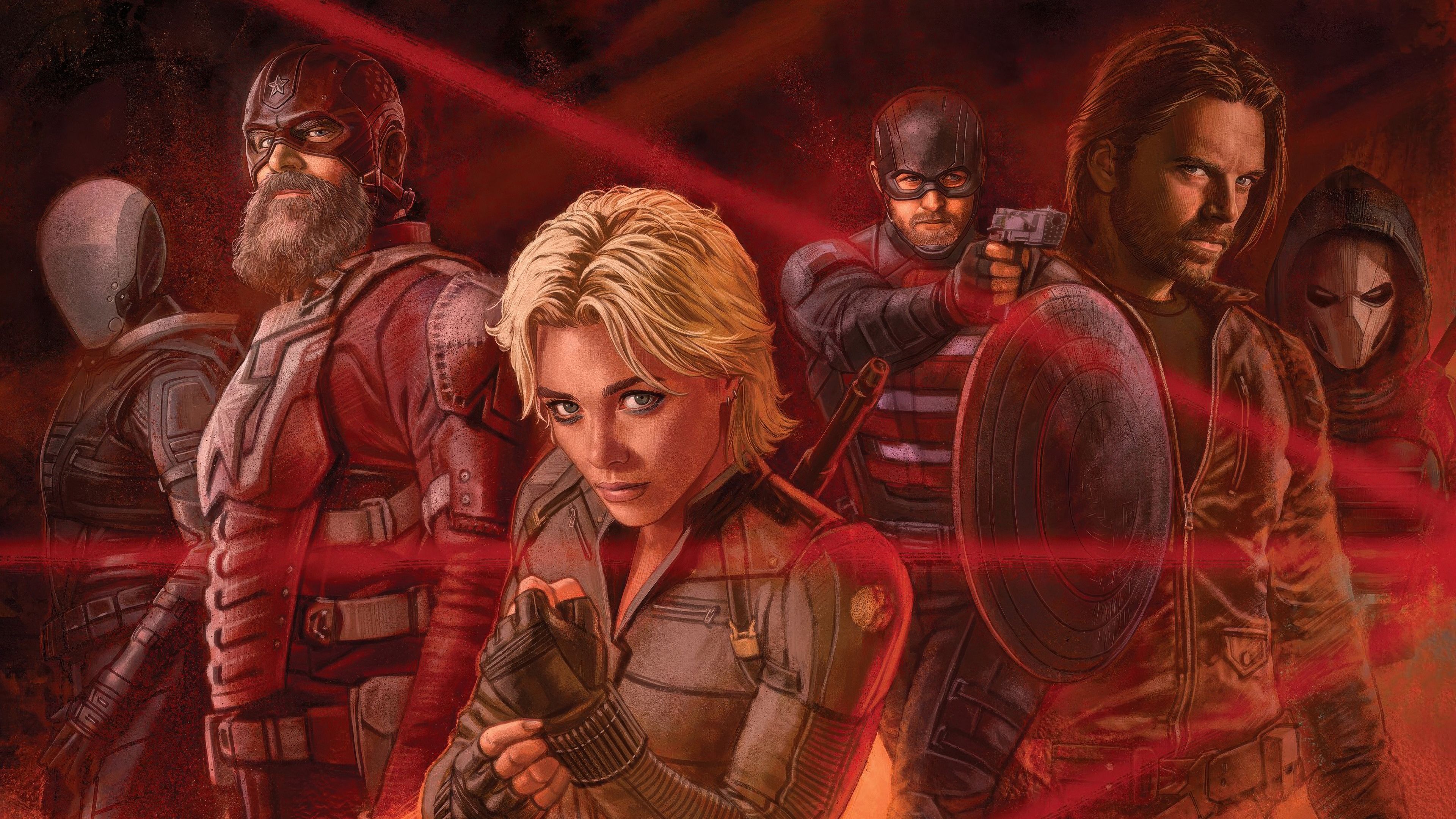3840x2160 Thunderbolts 4k Fan Made Wallpaper, HD Movies Wallpaper, 4k Wallpaper, Image, Background, Photos and Picture