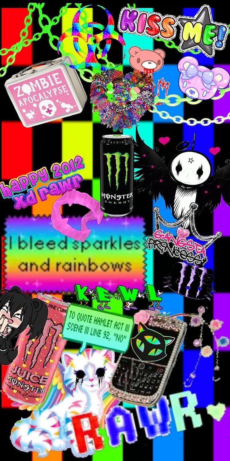 800x1600 Scenecore, glitchcore, scene core, HD phone wallpaper