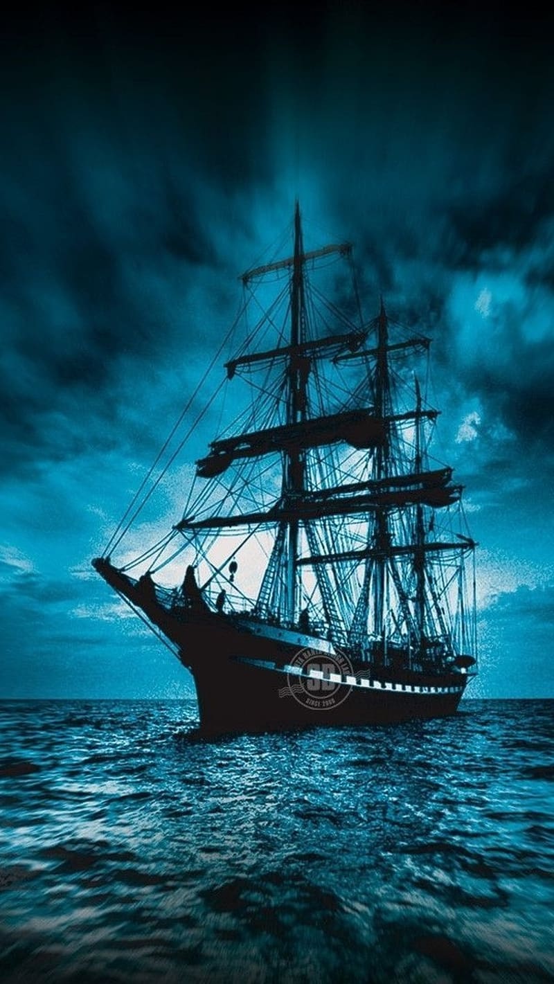 800x1421 3D Live, Pirates Ship, pirates, ship, sea, water, HD phone wallpaper