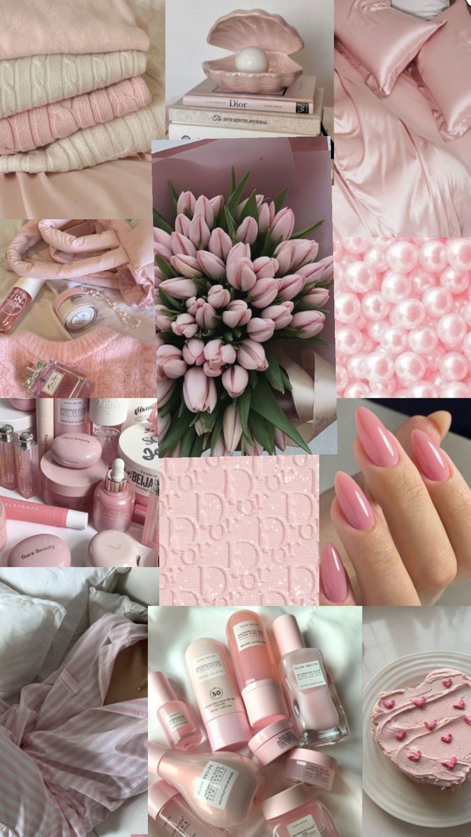 675x1200 Pink girly things accessories. קולאז' תמונות, Pink wallpaper ipad, Pink wallpaper girly