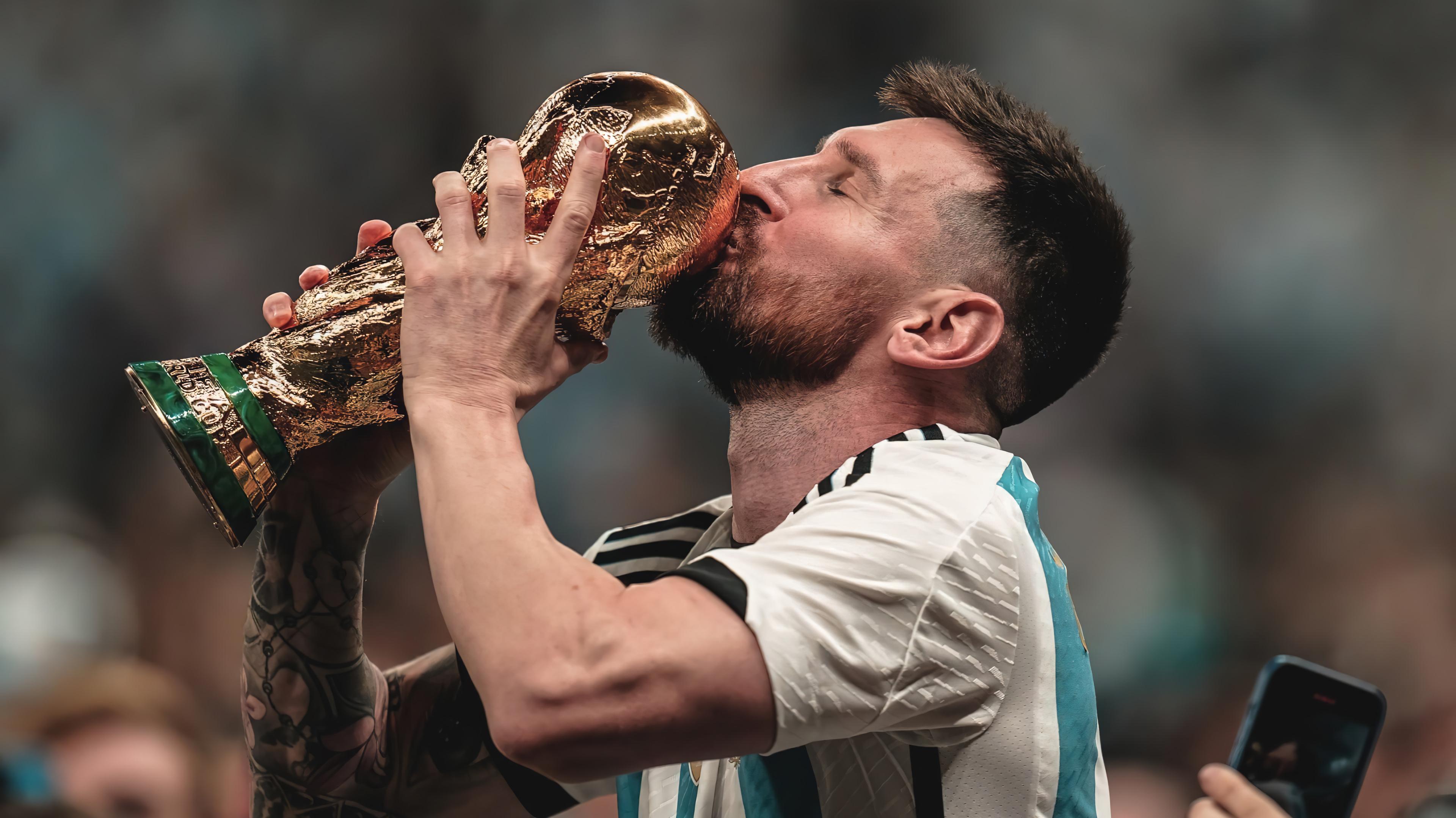3840x2159 Messi World Cup PC Wallpaper