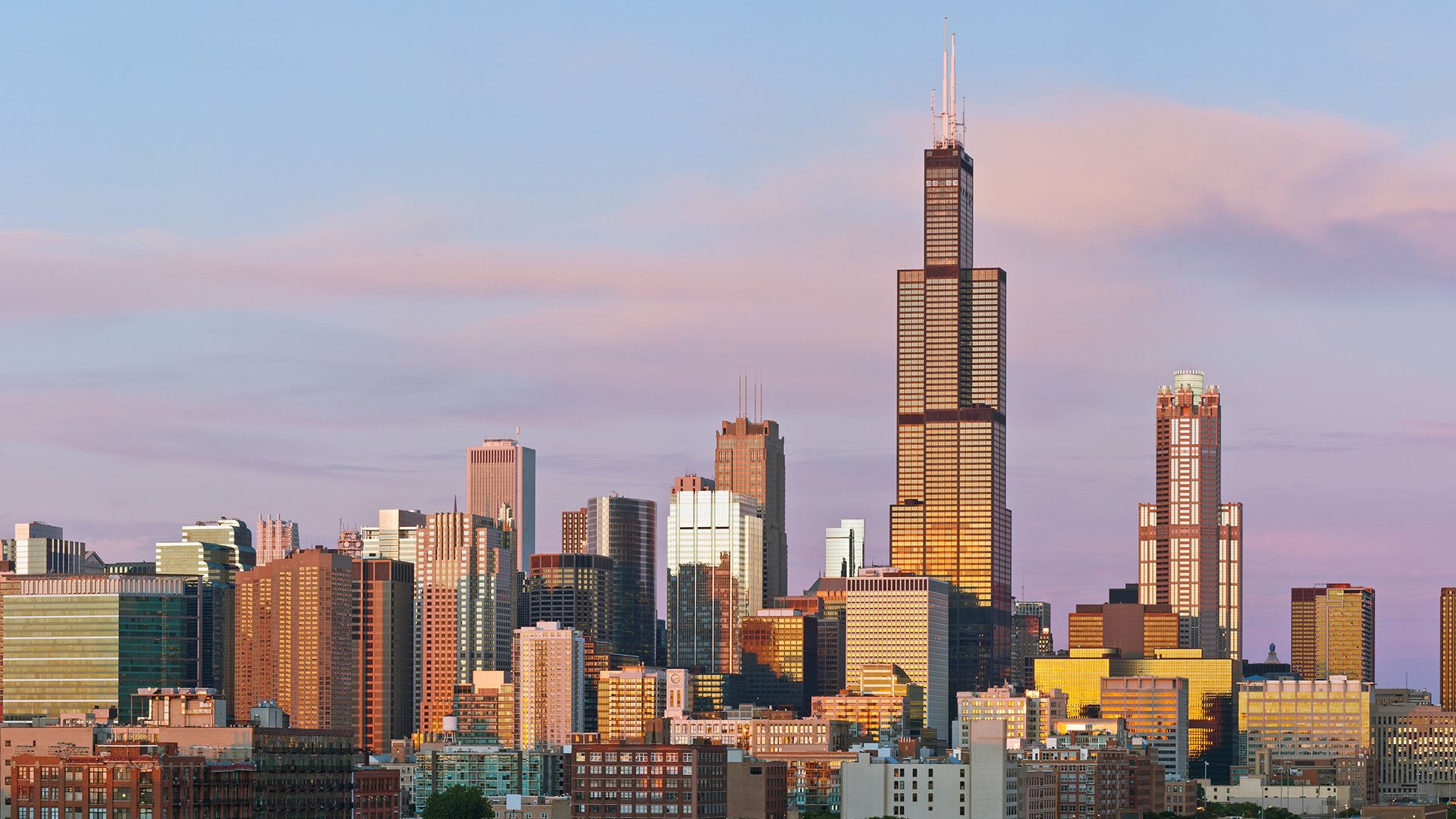 1920x1080 Buildings that elevated cities: Chicago's Sears Tower