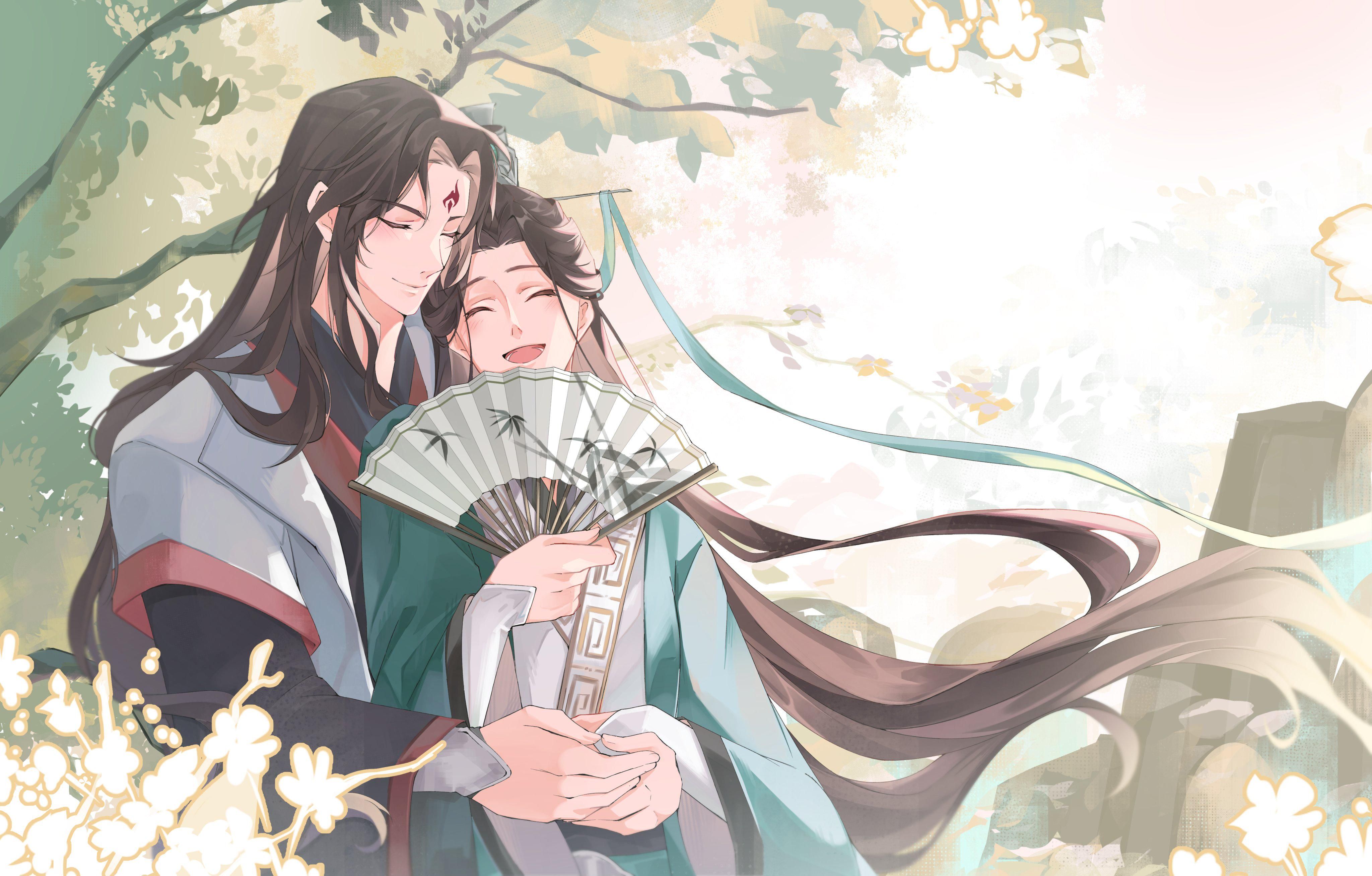 4096x2614 Happy bingqiu! Sadly not a kissing one but I tried full render art after a while