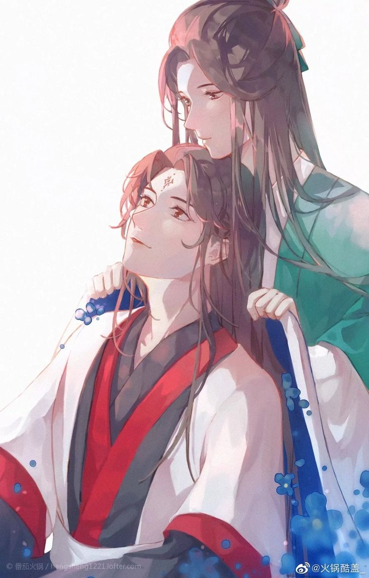 736x1152 Bingqiu Wallpaper. Scum Villain's Self Saving System Fanart, Lou Binghe X Shen Qingqiu, Ren Zha