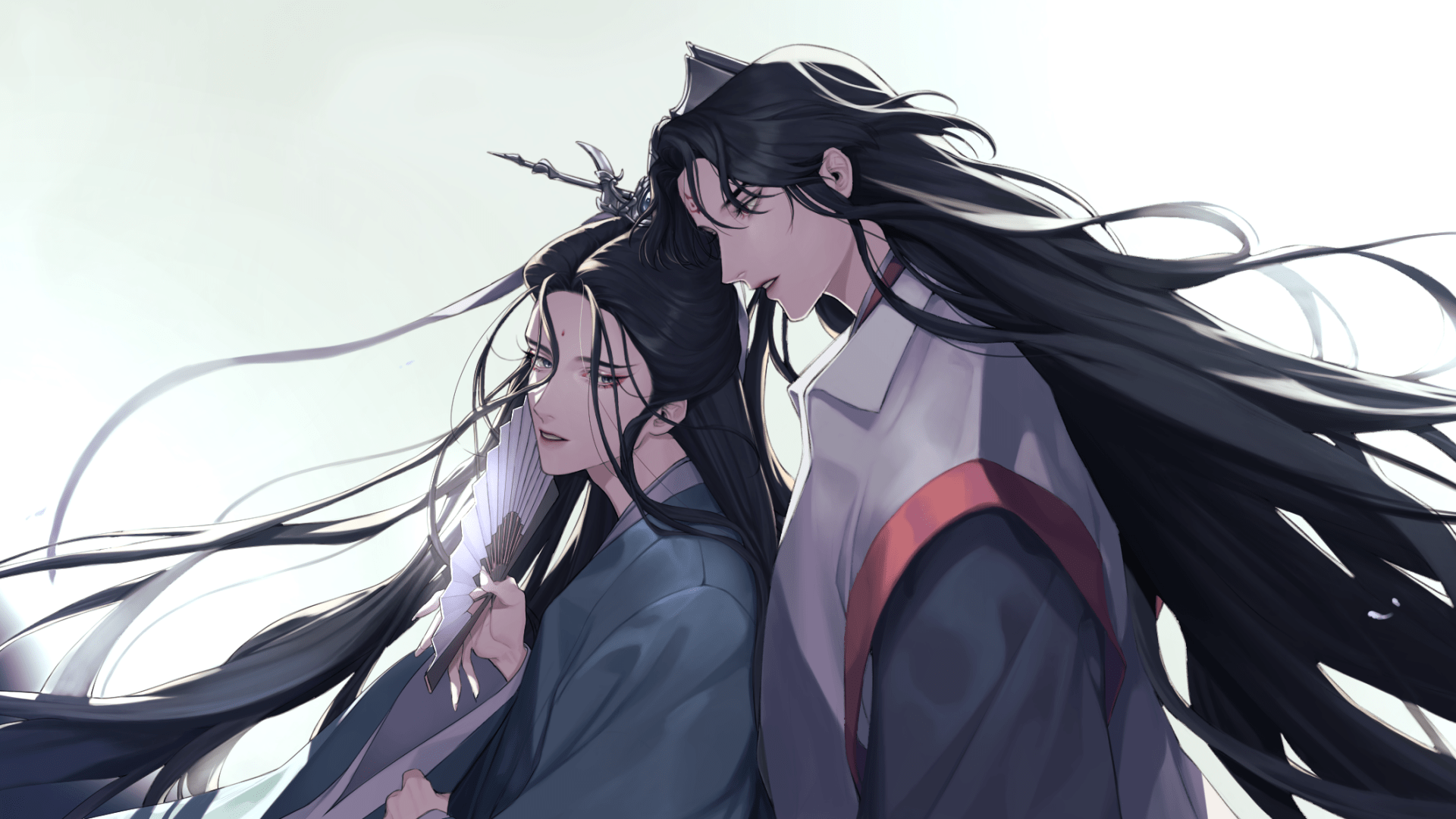 1920x1080 Download Shen Qingqiu Luo Binghe Anime The Scum Villain's Self Saving System HD Wallpaperx1195