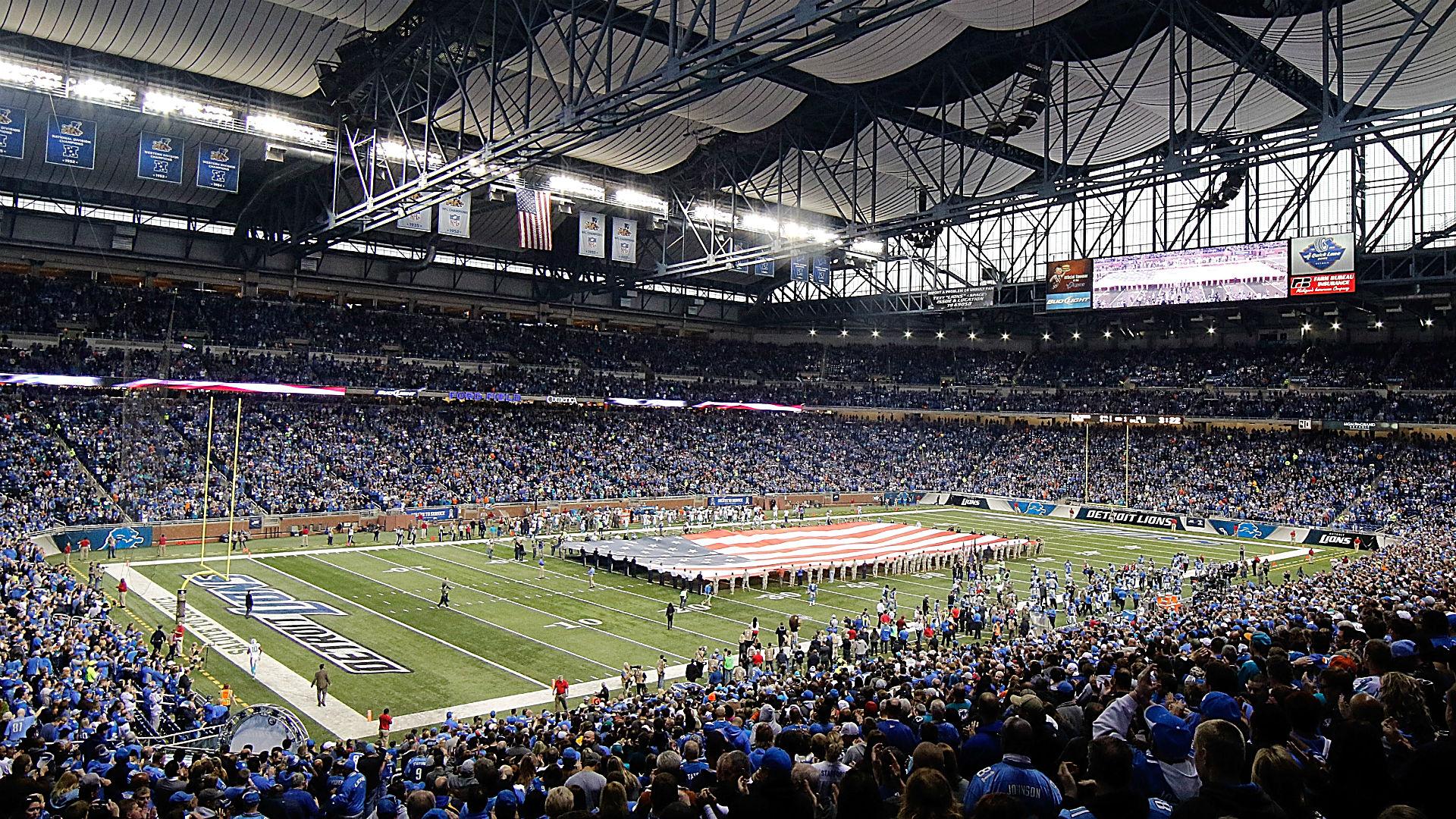 1920x1080 Twitter clowns Lions over Ford Field carnival displaced by Browns vs. Bills game