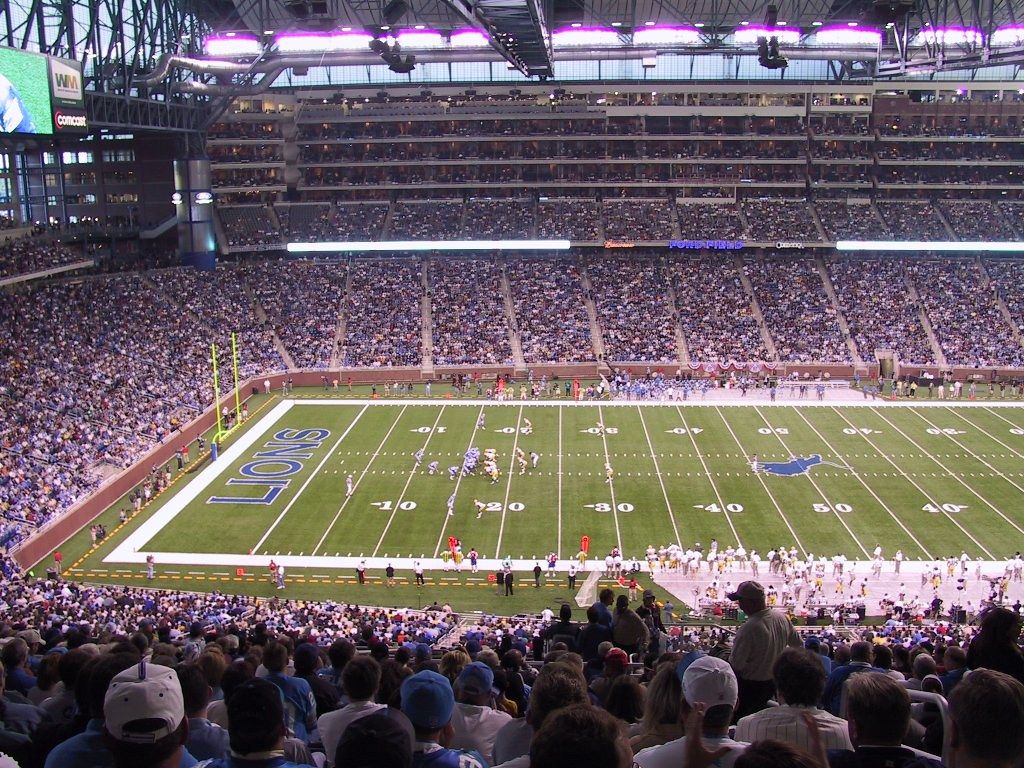 1024x768 First Game Ford Field
