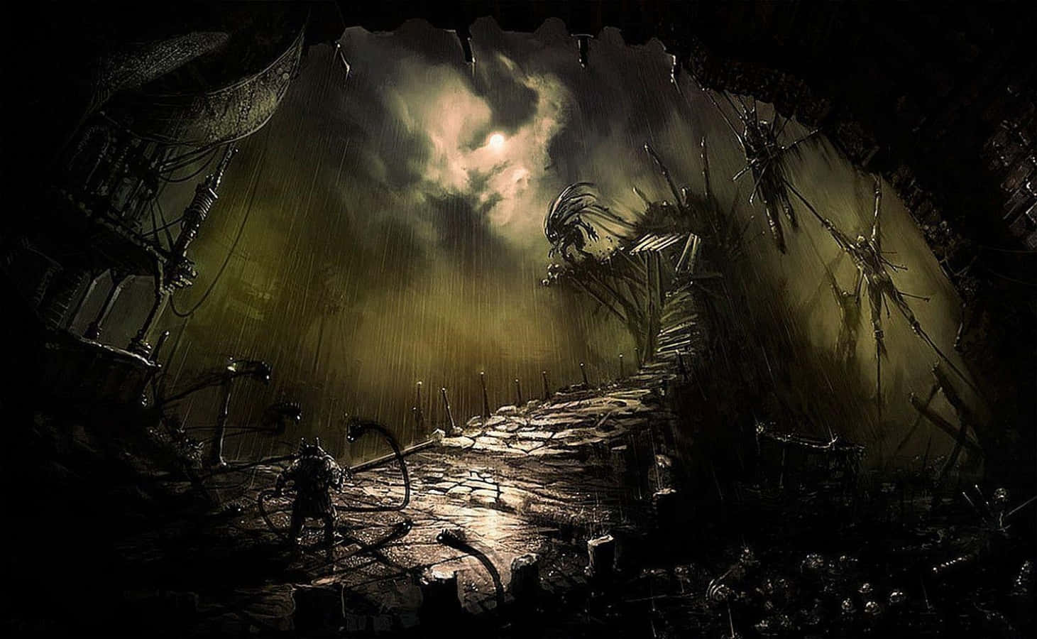 1461x900 Download Cool Scary Place Wallpaper