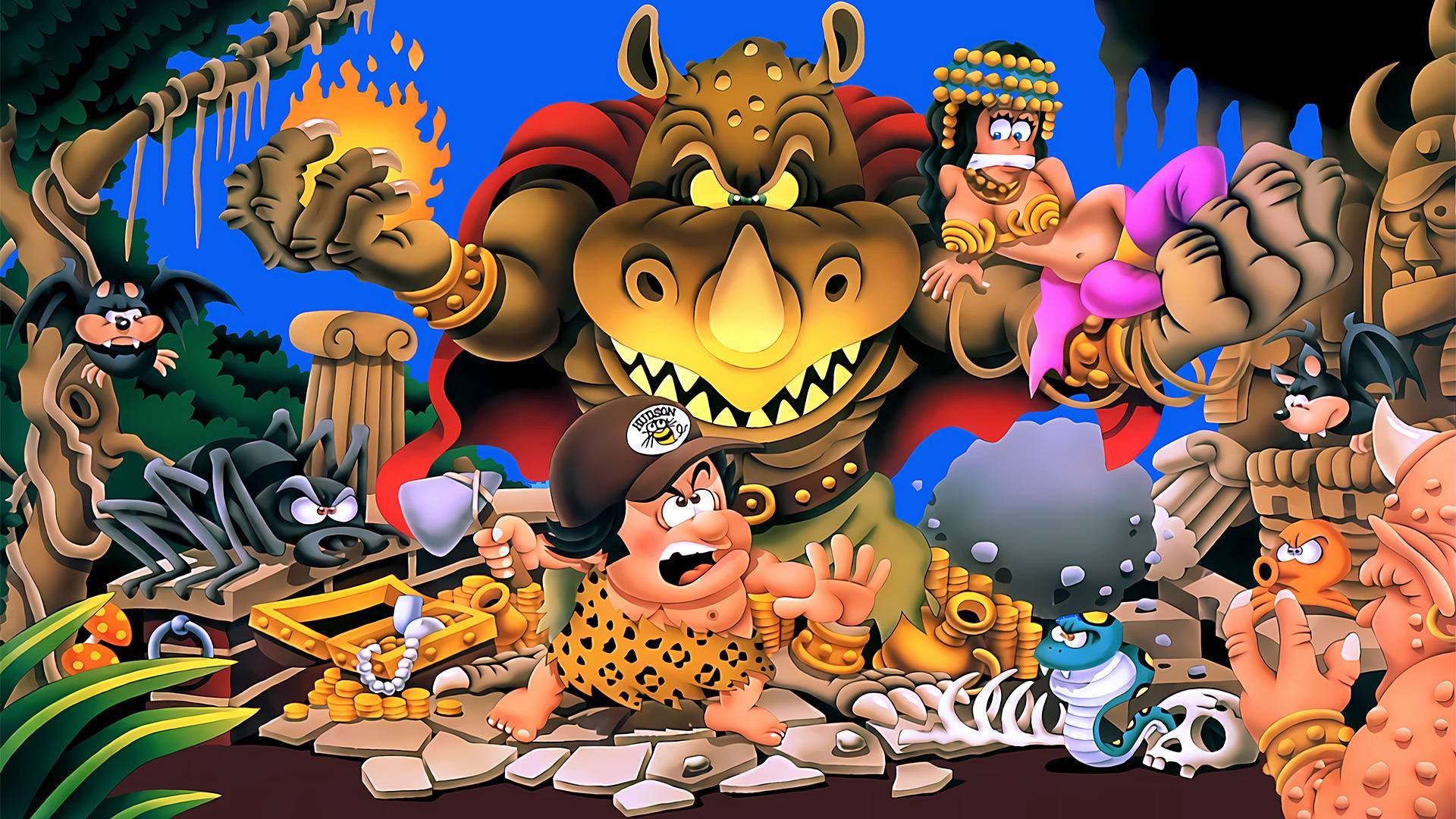 1920x1080 Adventure Island Review, Retro