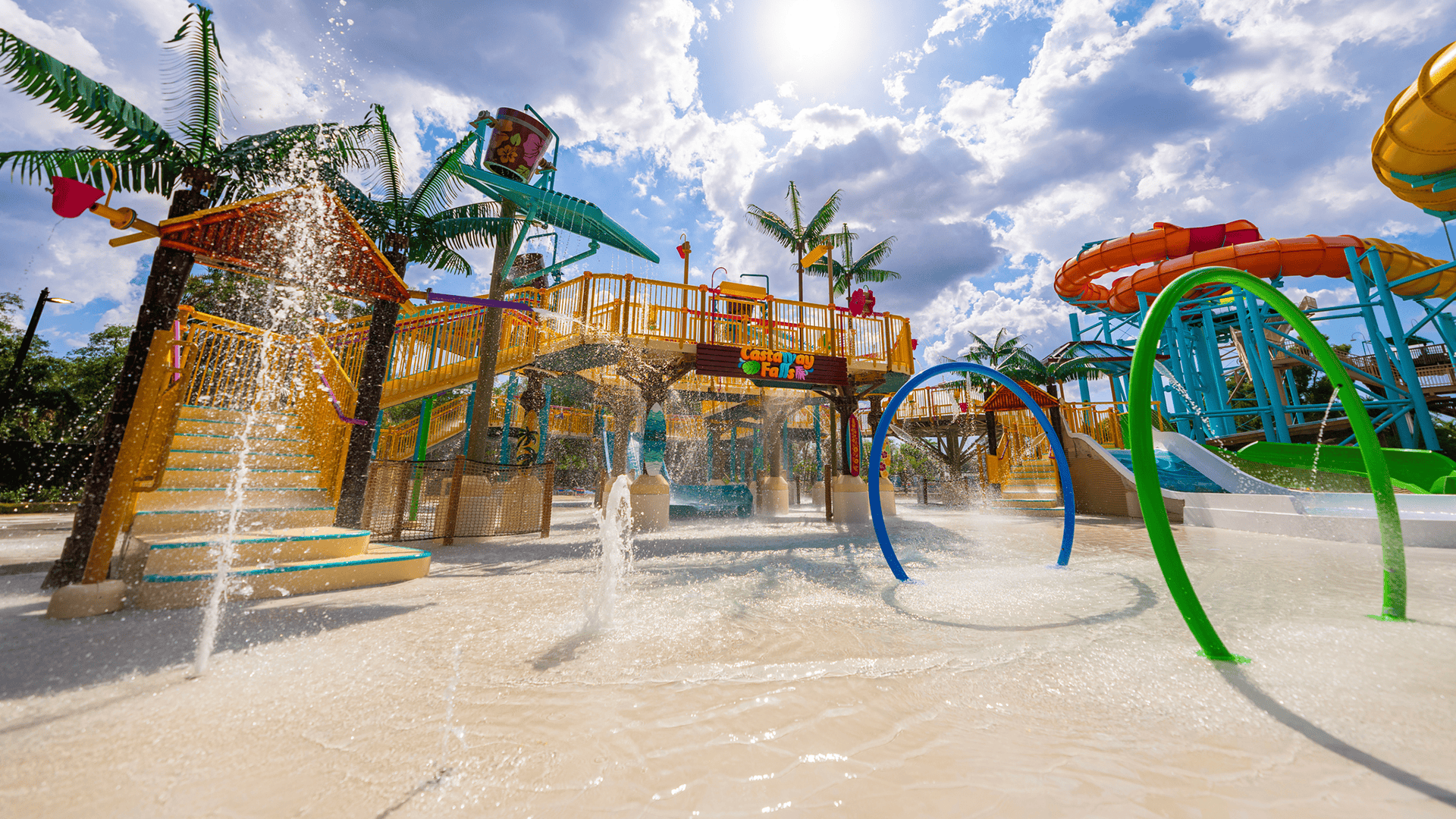 1920x1080 Castaway Falls officially debuts at Tampa's Adventure Island with 100 interactive elements