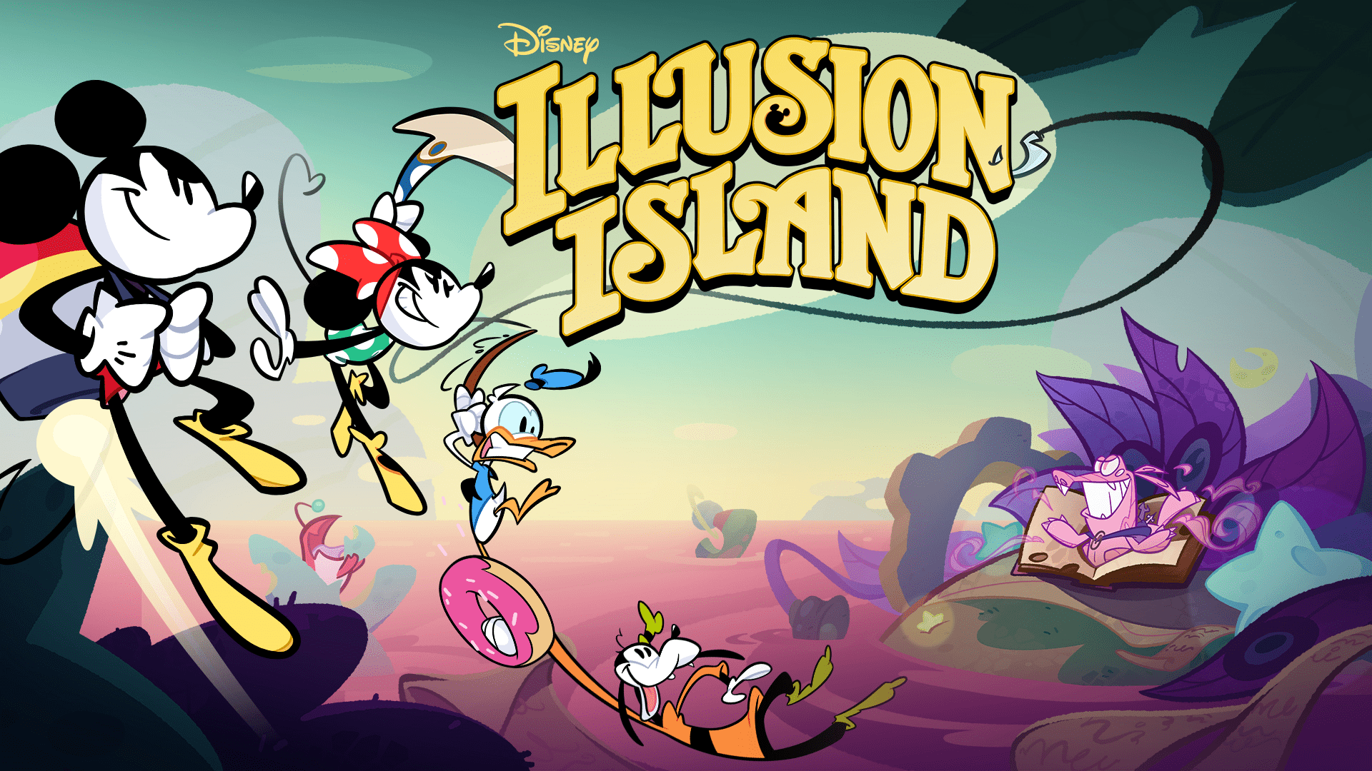 1920x1080 New wallpaper are here for the launch of Disney Illusion Island. My Nintendo news