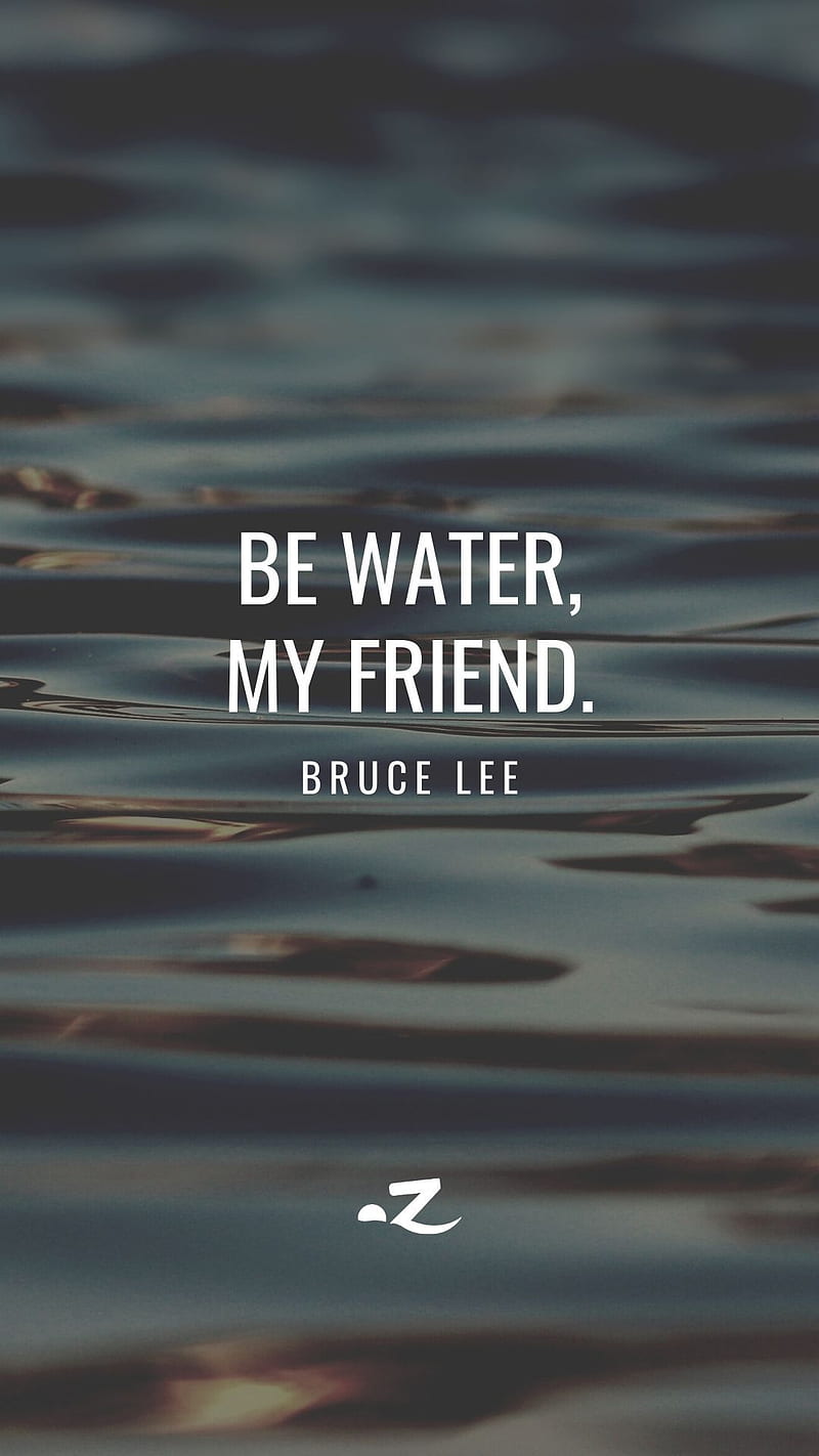 800x1422 Timotej Balažić (timotejbalai), Bruce Lee Be Water, HD phone wallpaper