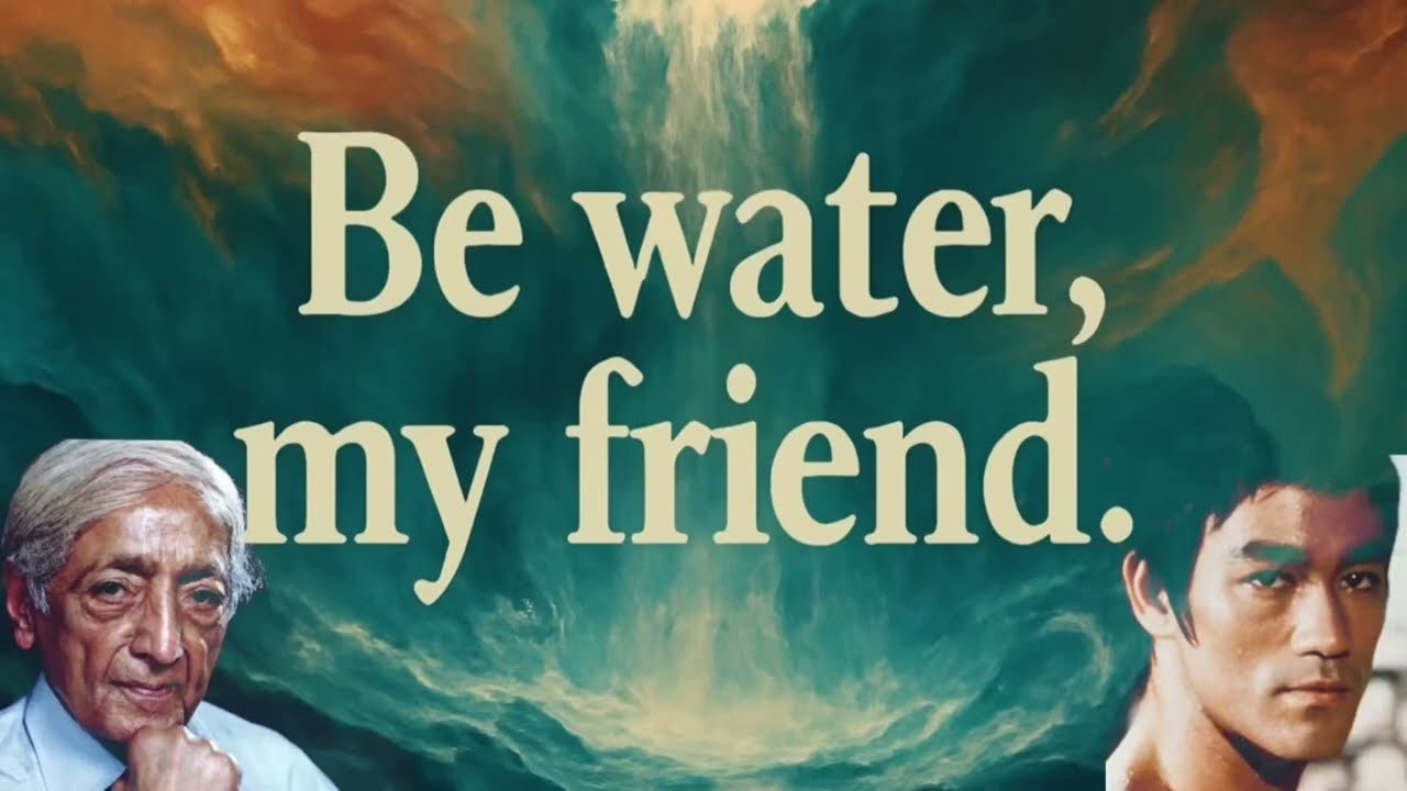 1280x720 Bruce Lee injury recovery Jiddu Krishnamurti. Using No Way As Way Having No Limitation As Limitation
