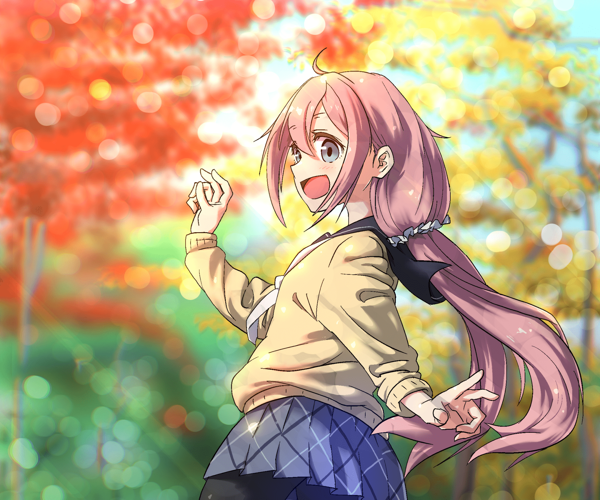 1920x1600 Download Nadeshiko Kagamihara Anime Laid Back Camp HD Wallpaperx1800