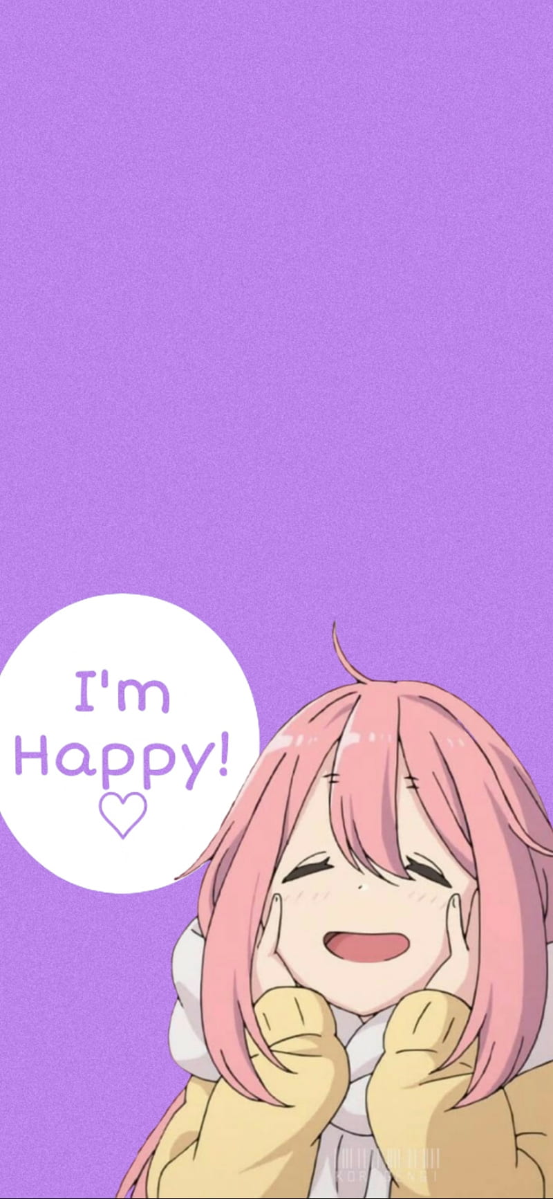 800x1733 Nadeshiko, Anime, Yuru, Camp, HD phone wallpaper