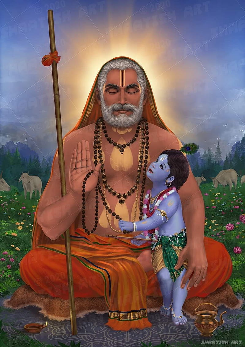 800x1131 HD raghavendra swamy wallpaper