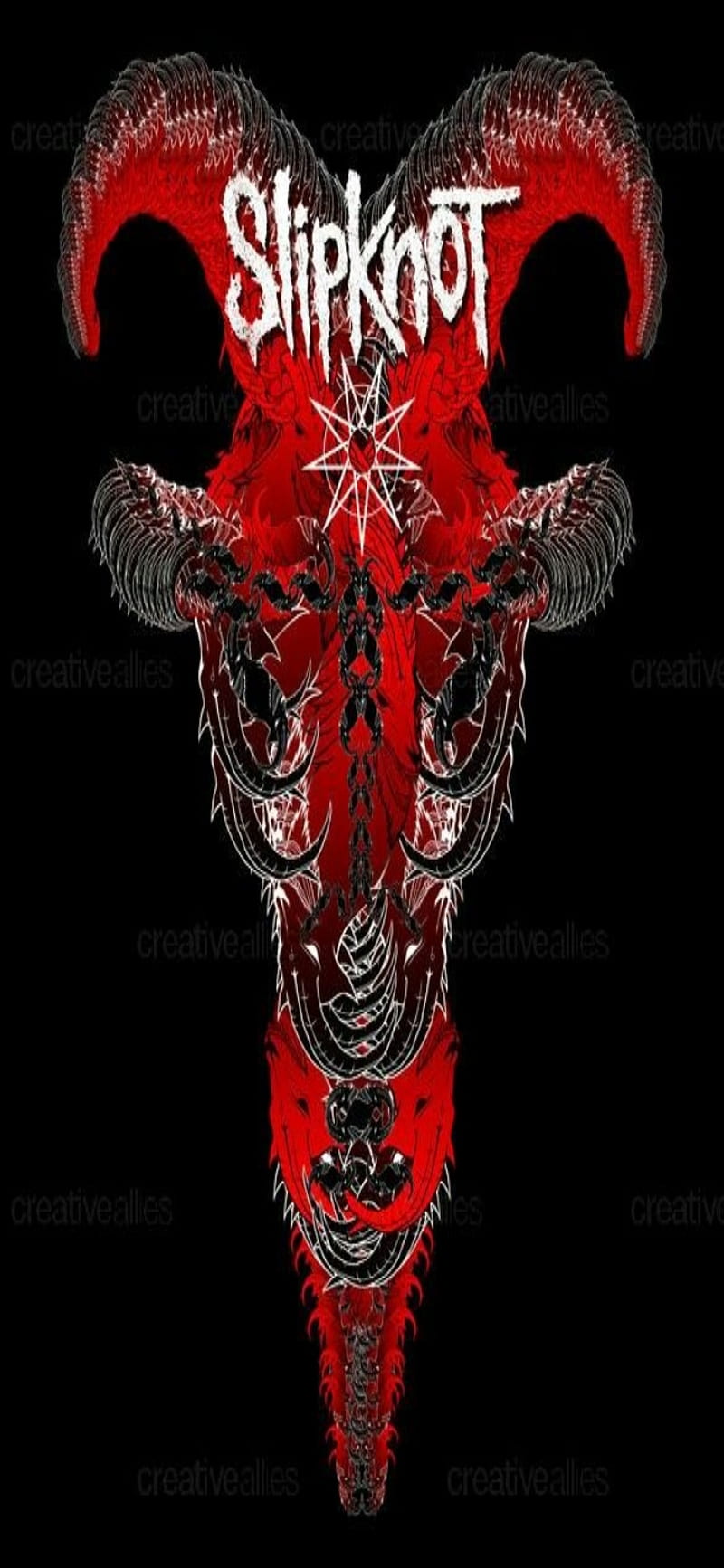 800x1733 Slipknot, metal, music, HD phone wallpaper
