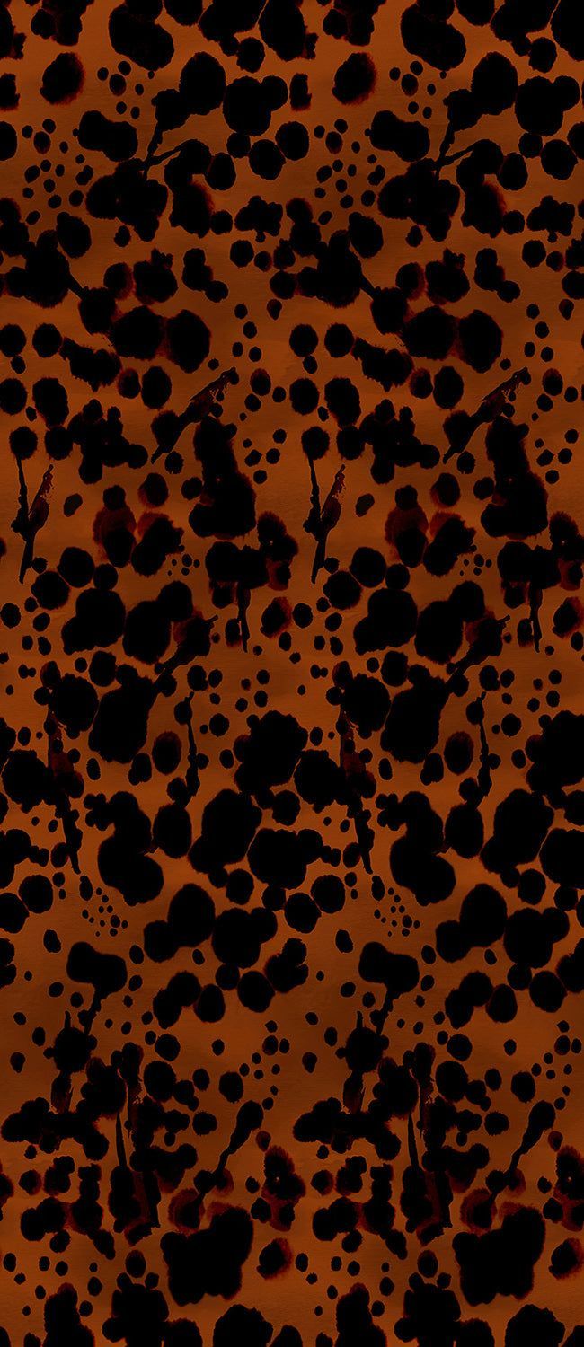 650x1500 Midnight Oil© Wallpaper in Rust Free Type II Sample